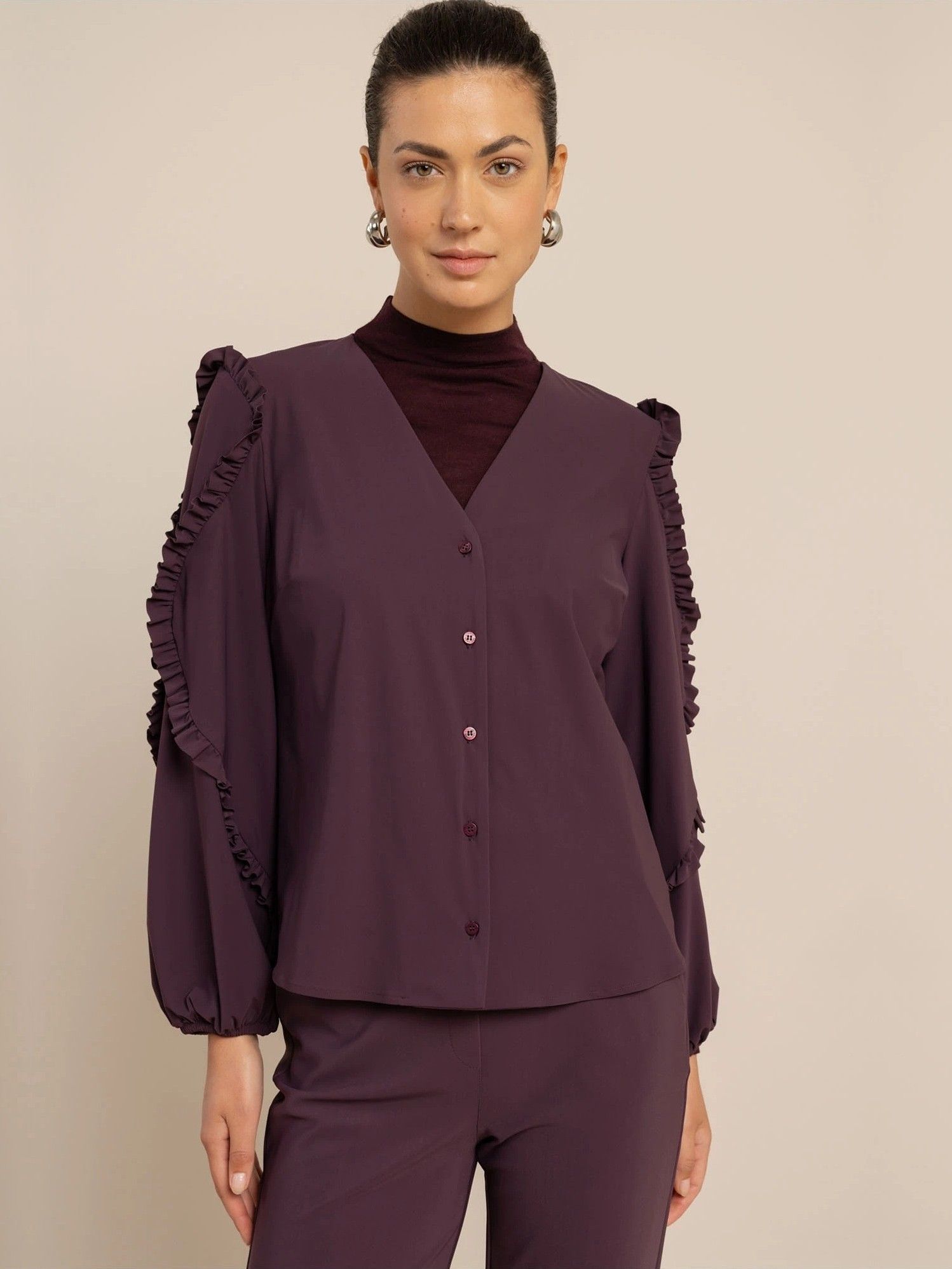 STUDIO ANNELOES - BLOUSE - Paars