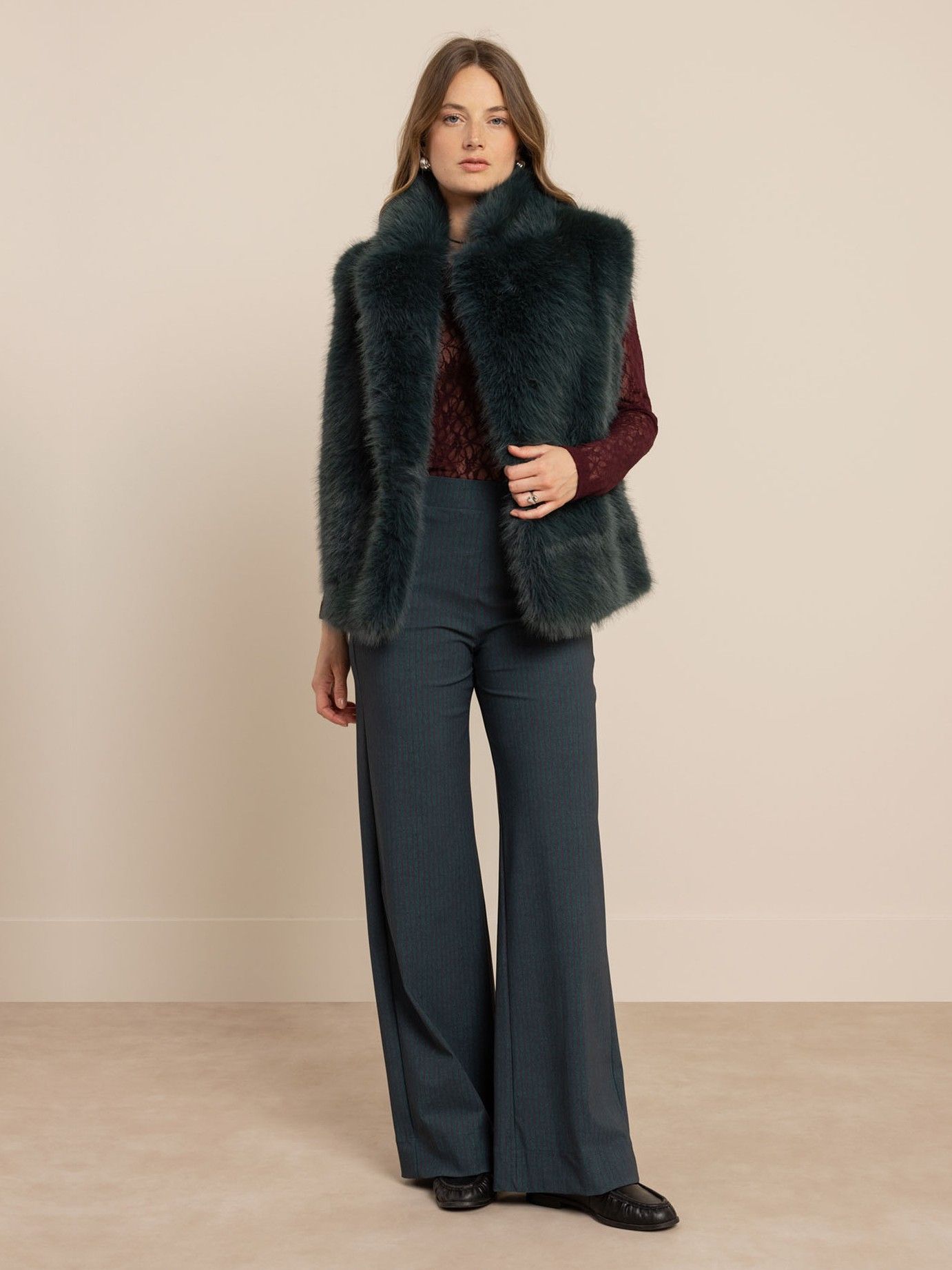 STUDIO ANNELOES - GILET - Groen