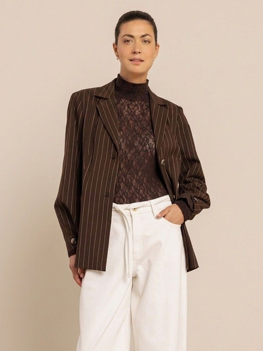STUDIO ANNELOES - SHIRT - Bruin