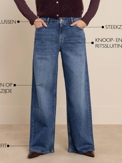 STUDIO ANNELOES - JEANS - Blauw