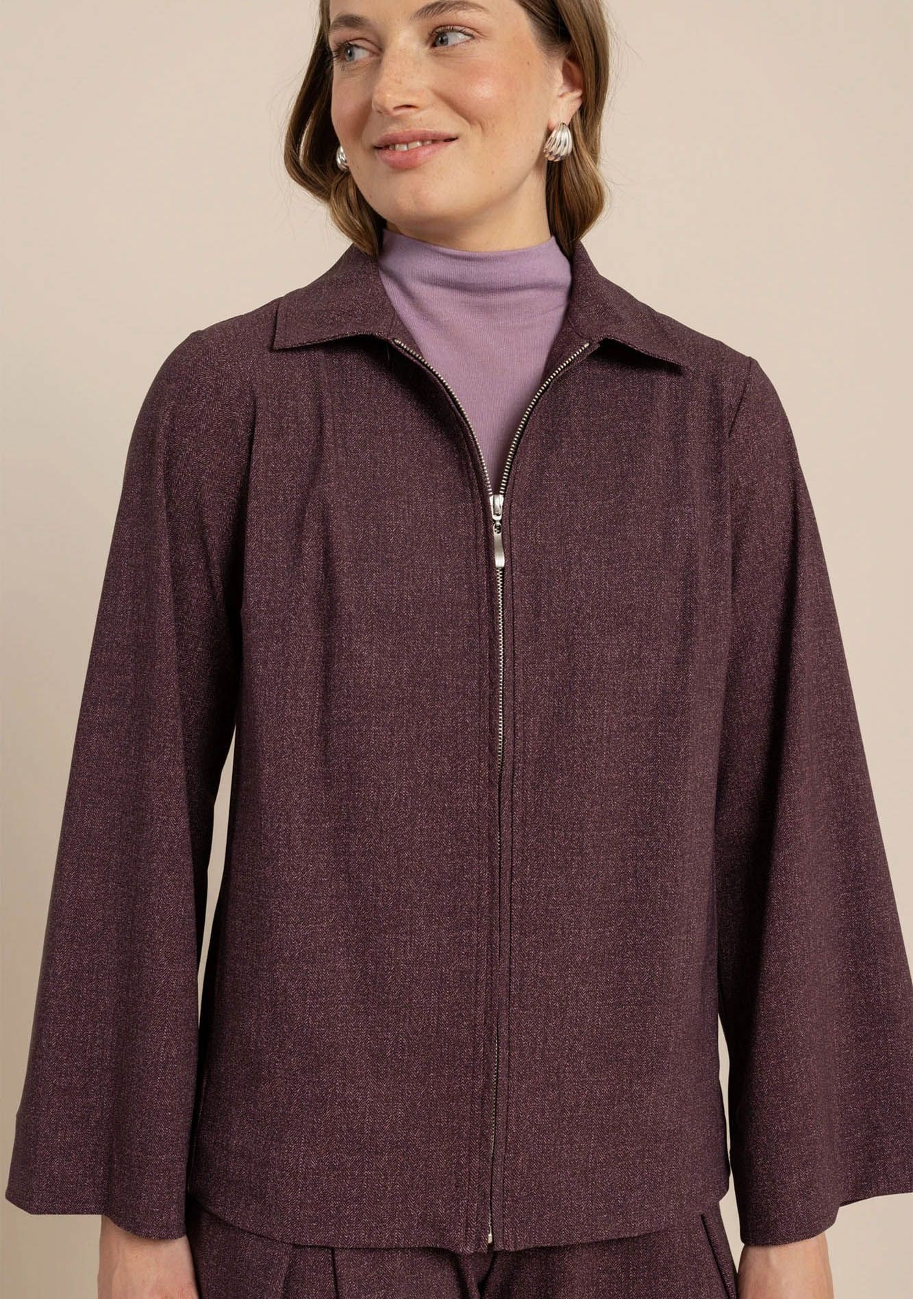 STUDIO ANNELOES - BLAZER - Paars