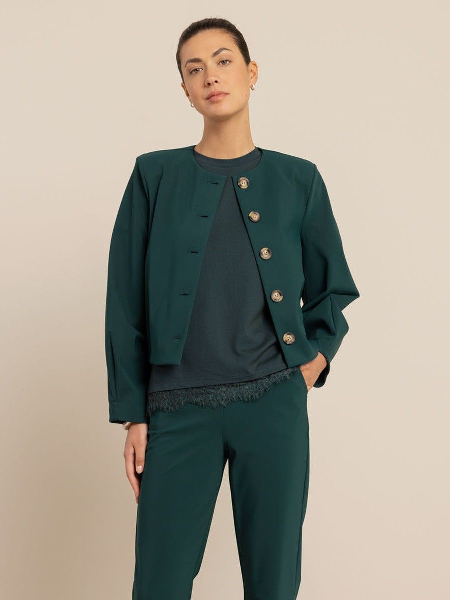 STUDIO ANNELOES - BLAZER - Groen