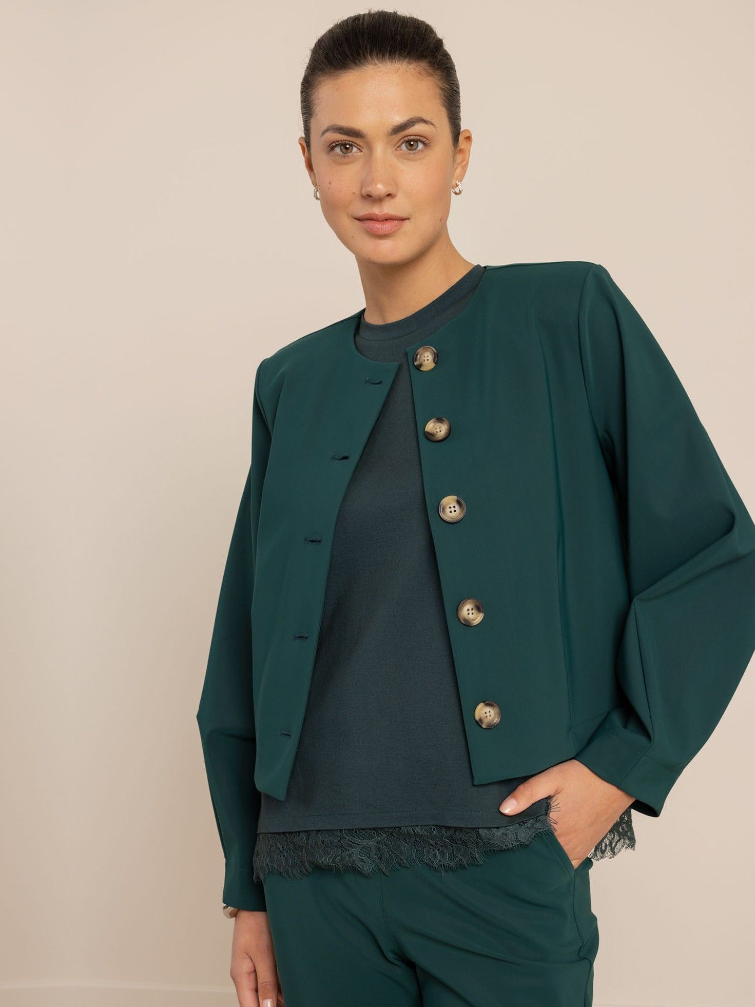 STUDIO ANNELOES - BLAZER - Groen