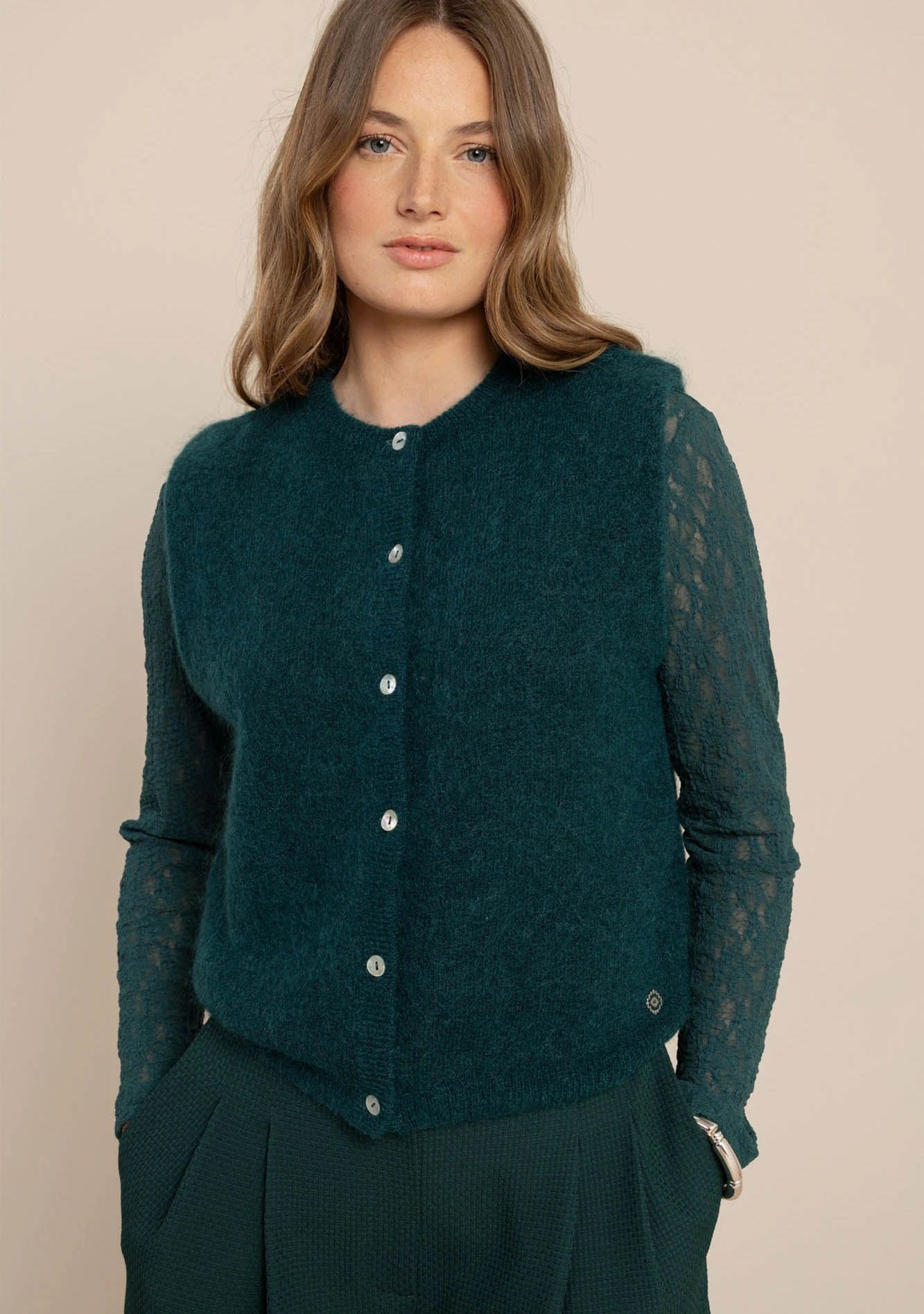 STUDIO ANNELOES - VEST - Groen