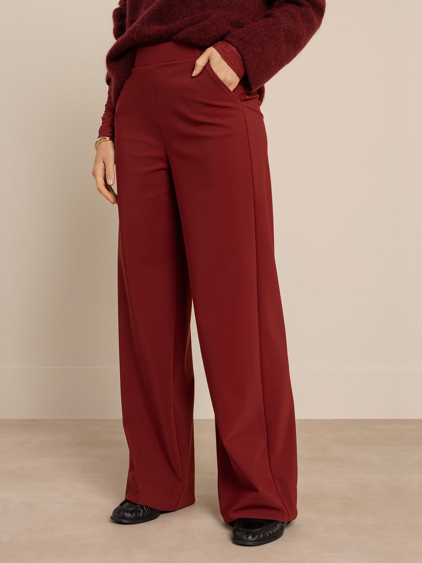 STUDIO ANNELOES - BROEK - Rood