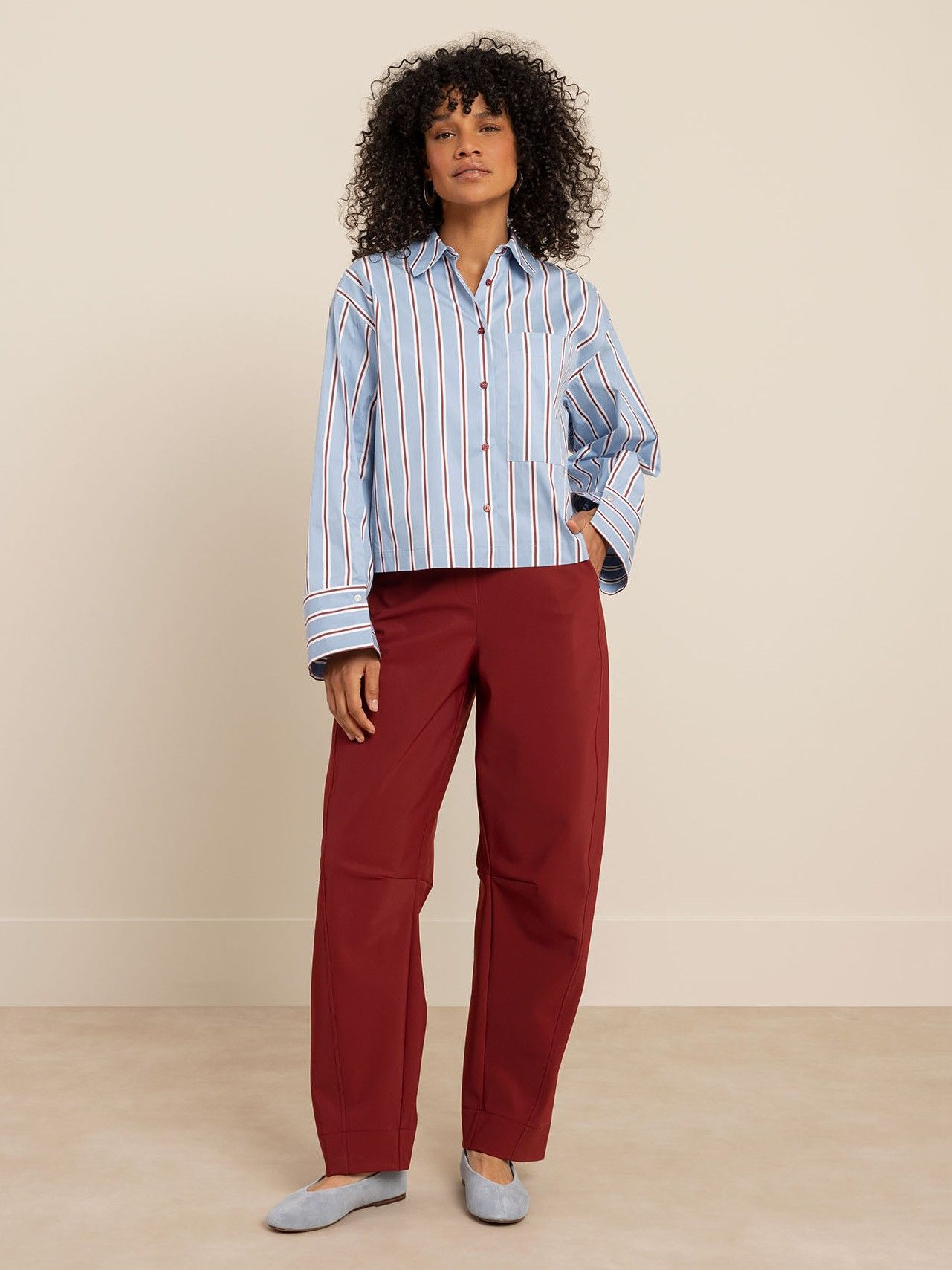 STUDIO ANNELOES - BROEK - Rood