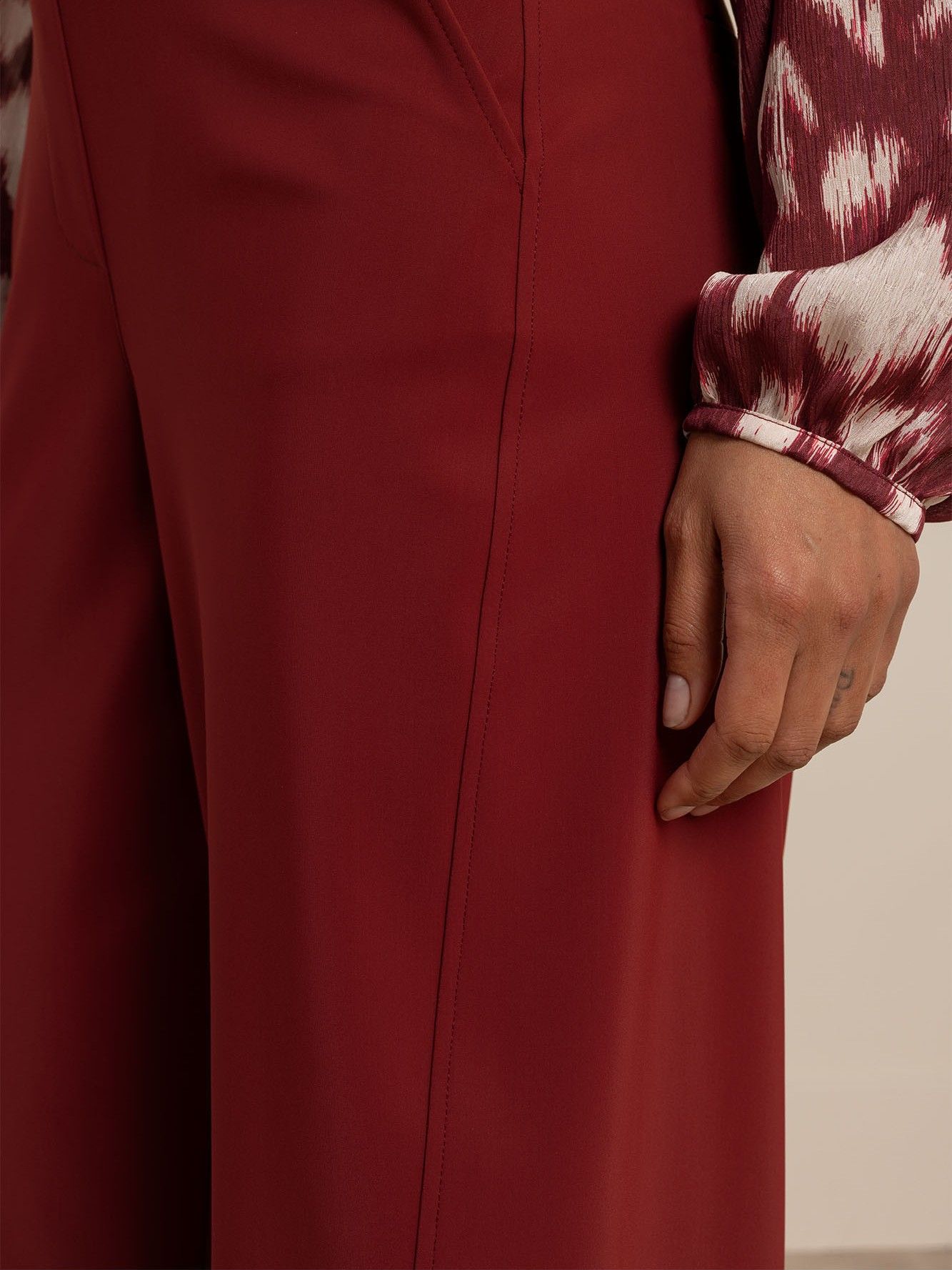 STUDIO ANNELOES - BROEK - Rood