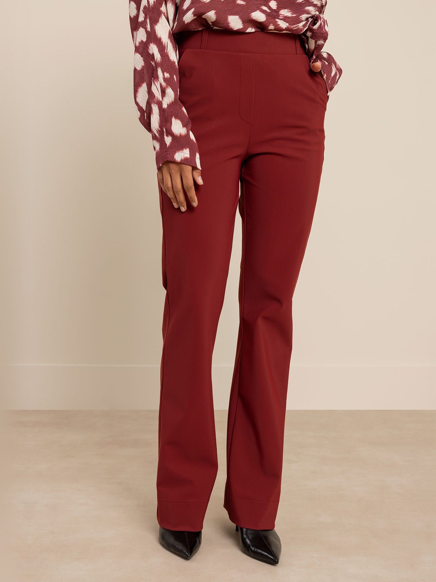 STUDIO ANNELOES - BROEK - Rood