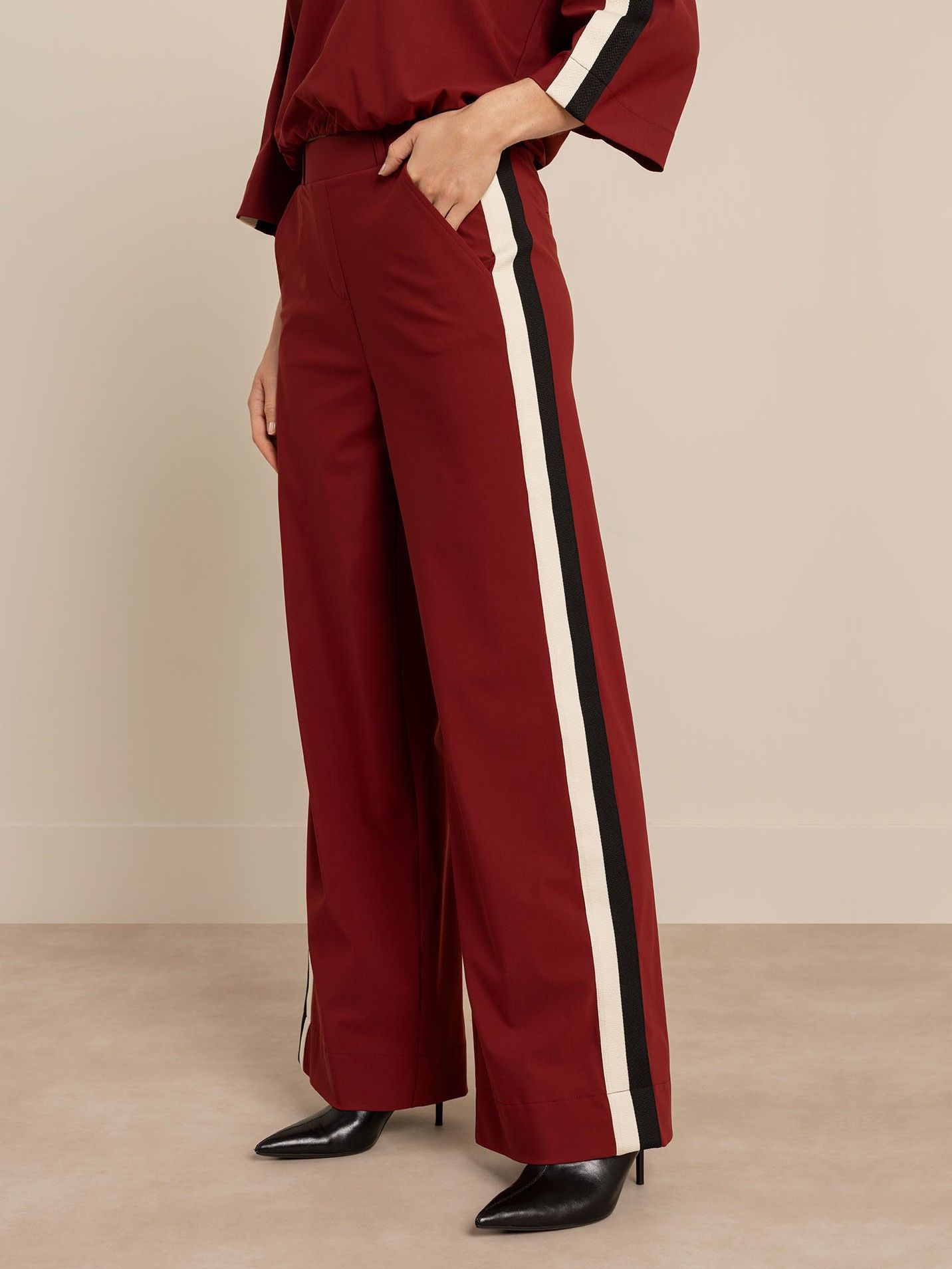 STUDIO ANNELOES - BROEK - Rood