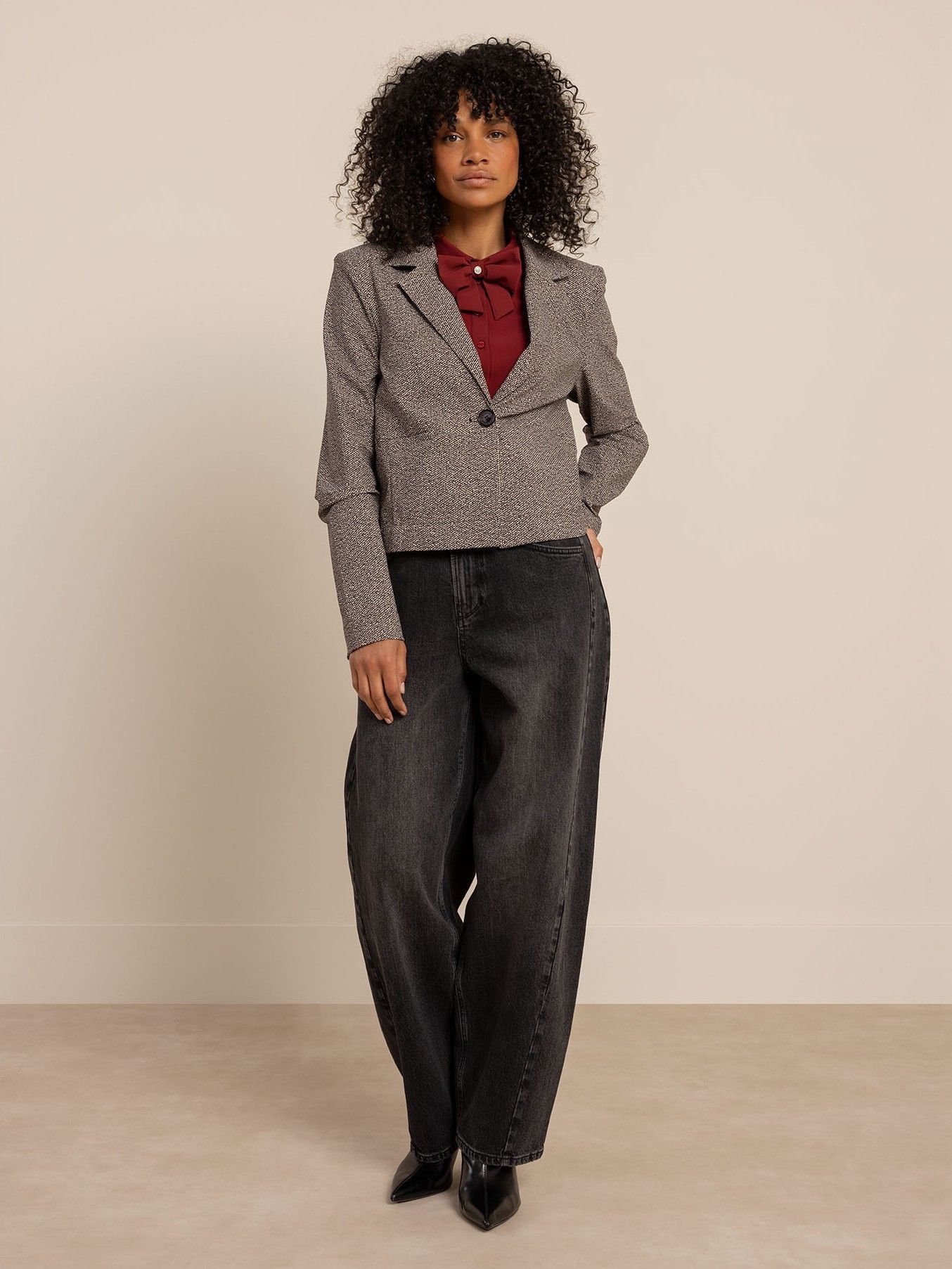 STUDIO ANNELOES - BLAZER - Zwart