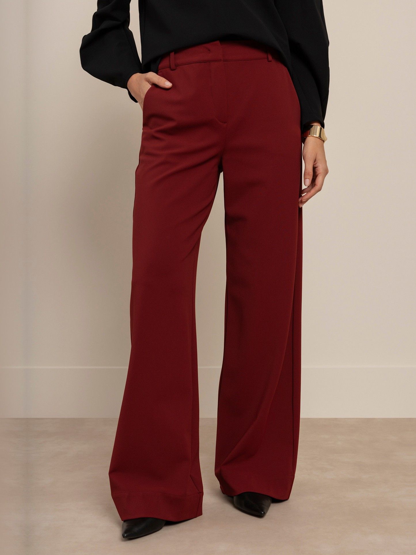 STUDIO ANNELOES - BROEK - Rood