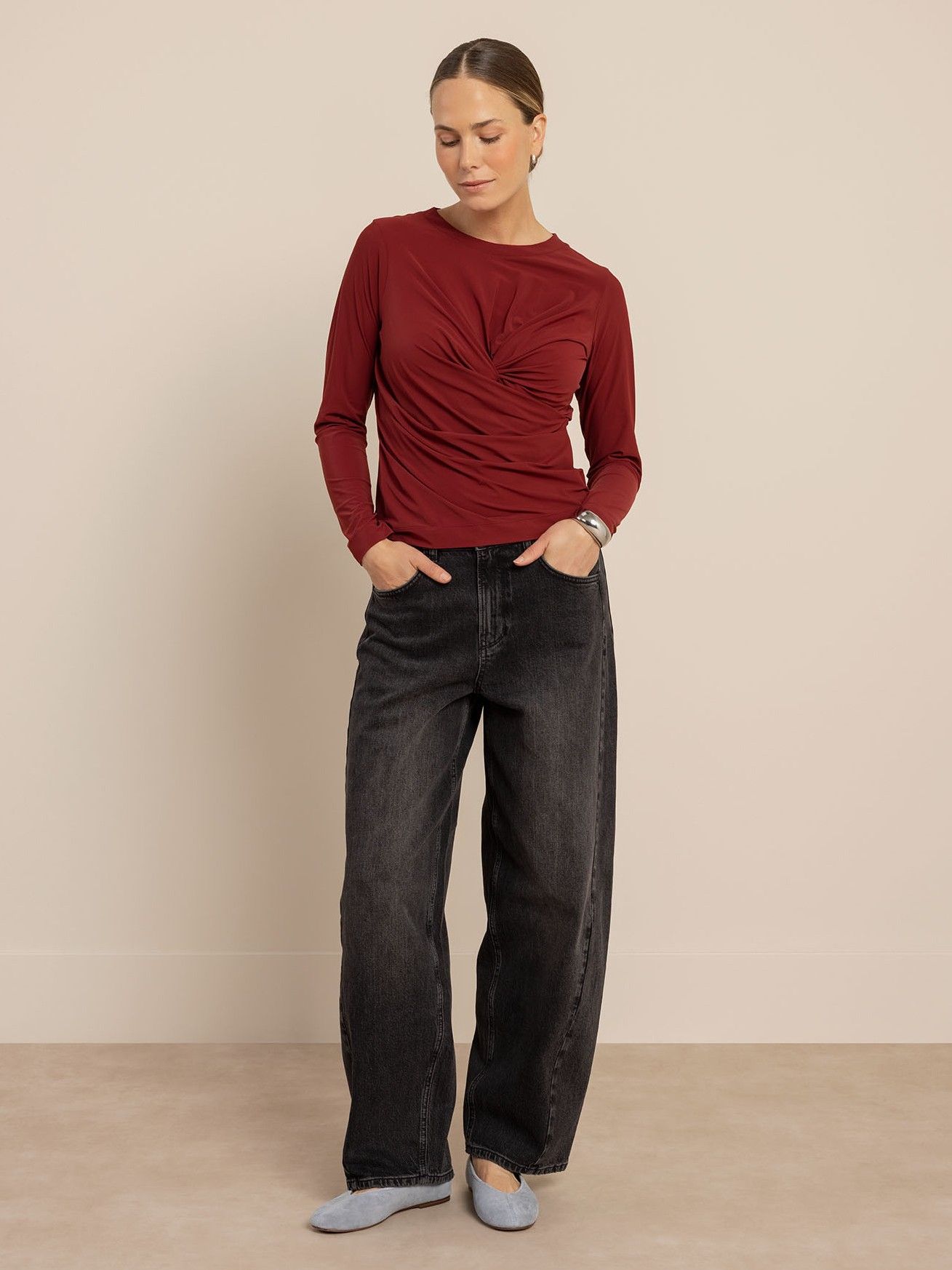 STUDIO ANNELOES - JEANS - Grijs