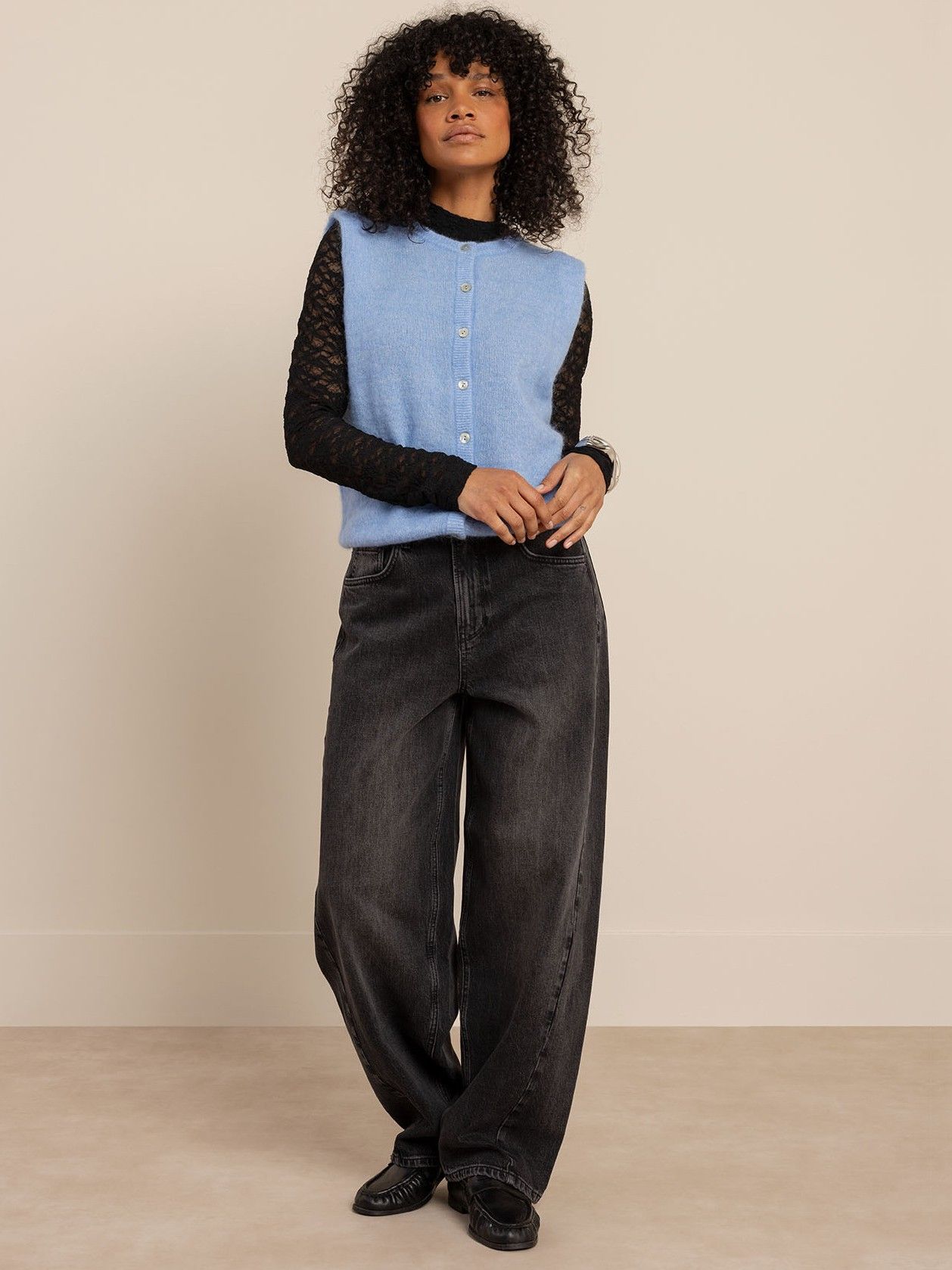 STUDIO ANNELOES - JEANS - Grijs