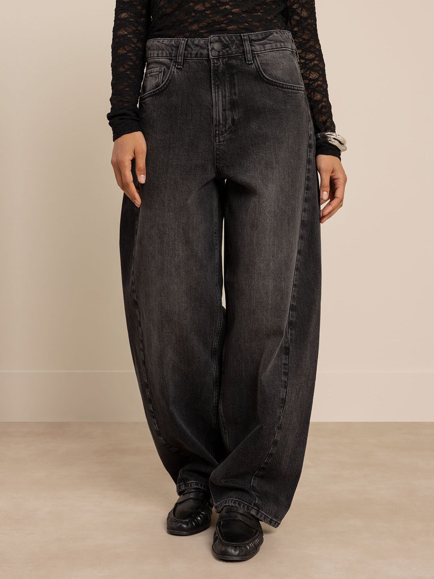 STUDIO ANNELOES - JEANS - Grijs