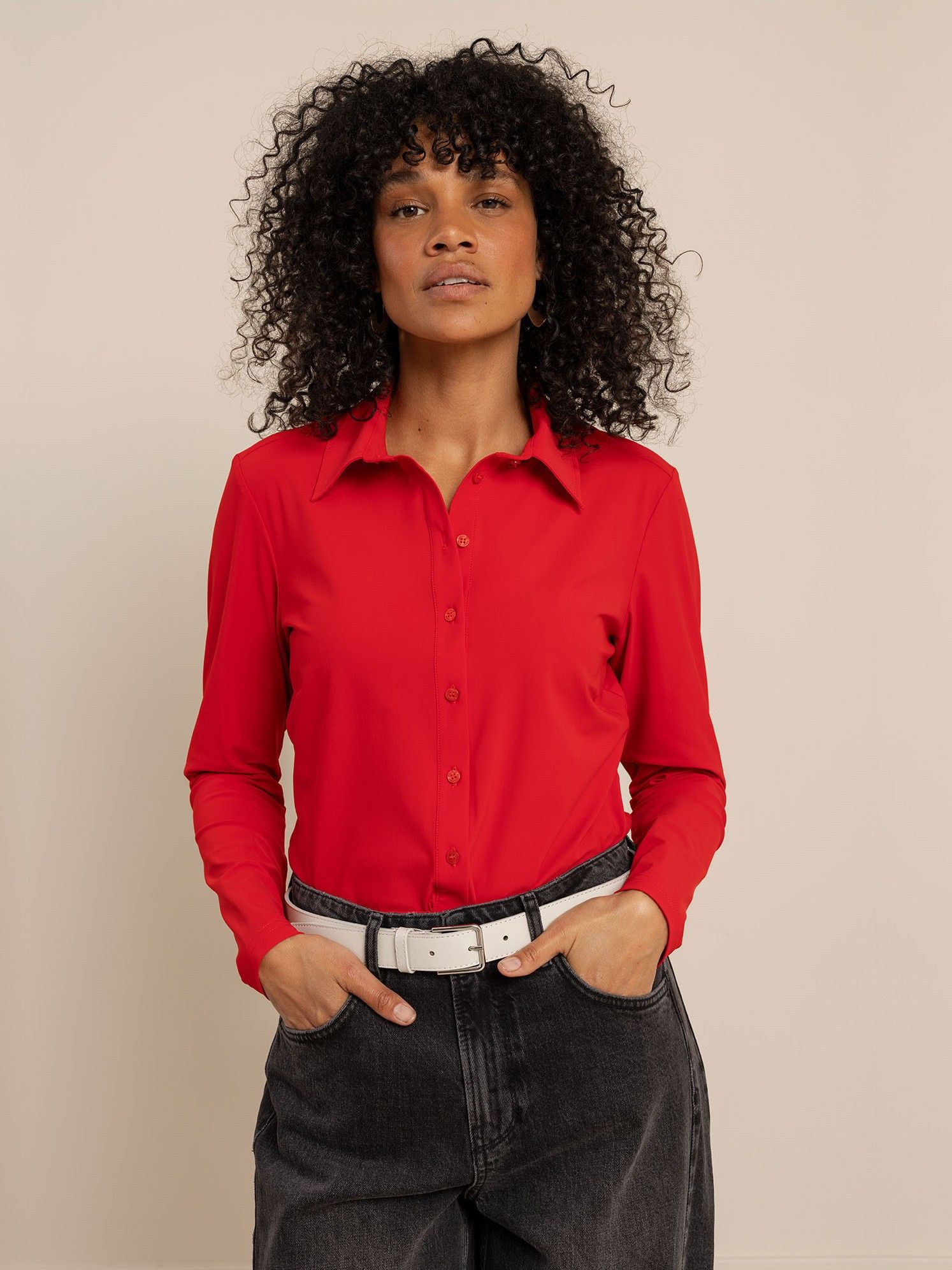 STUDIO ANNELOES - BLOUSE - Rood