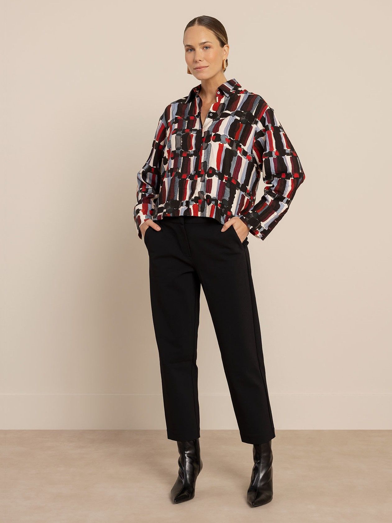 STUDIO ANNELOES - BLOUSE - Rood