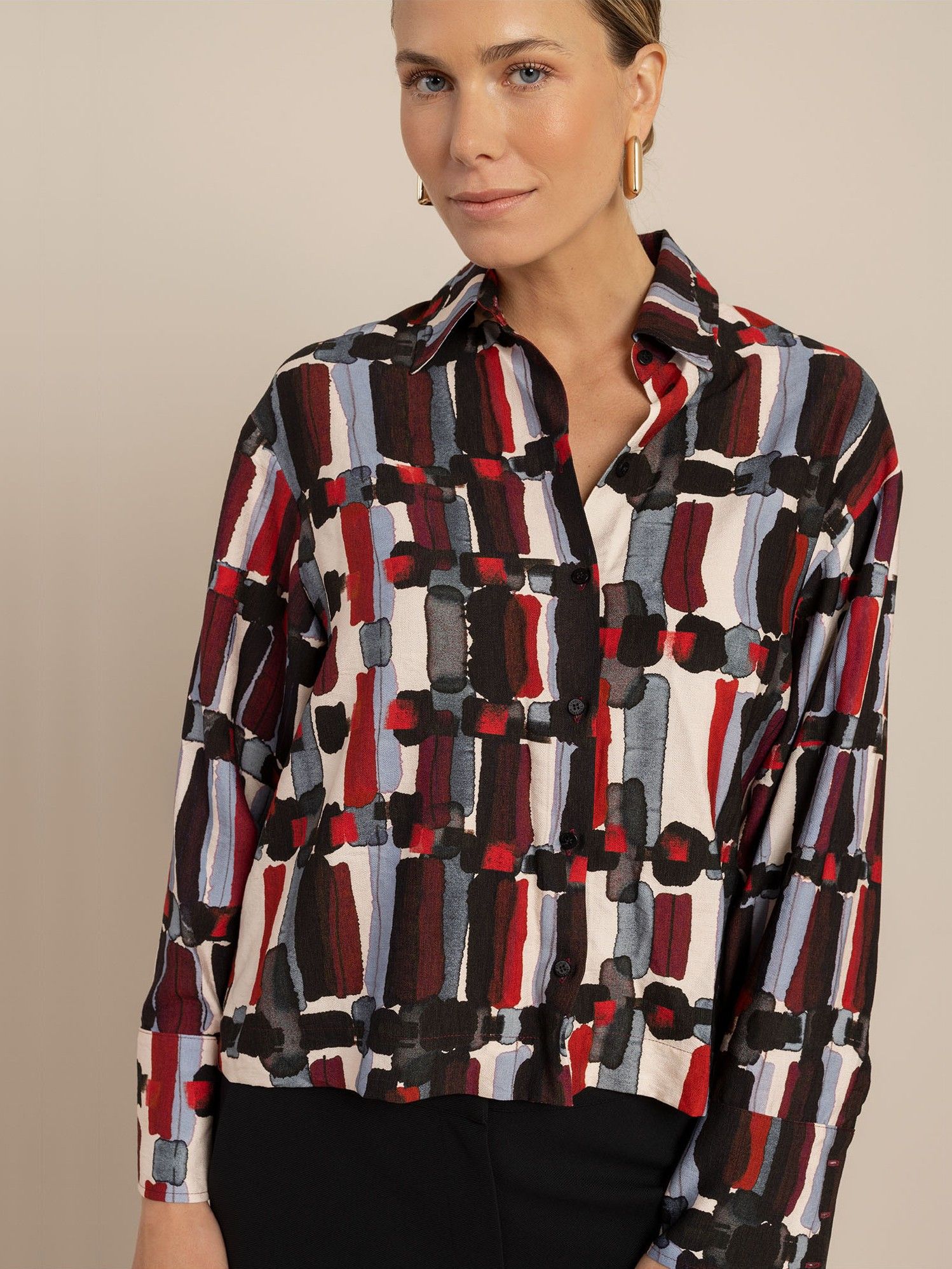 STUDIO ANNELOES - BLOUSE - Rood