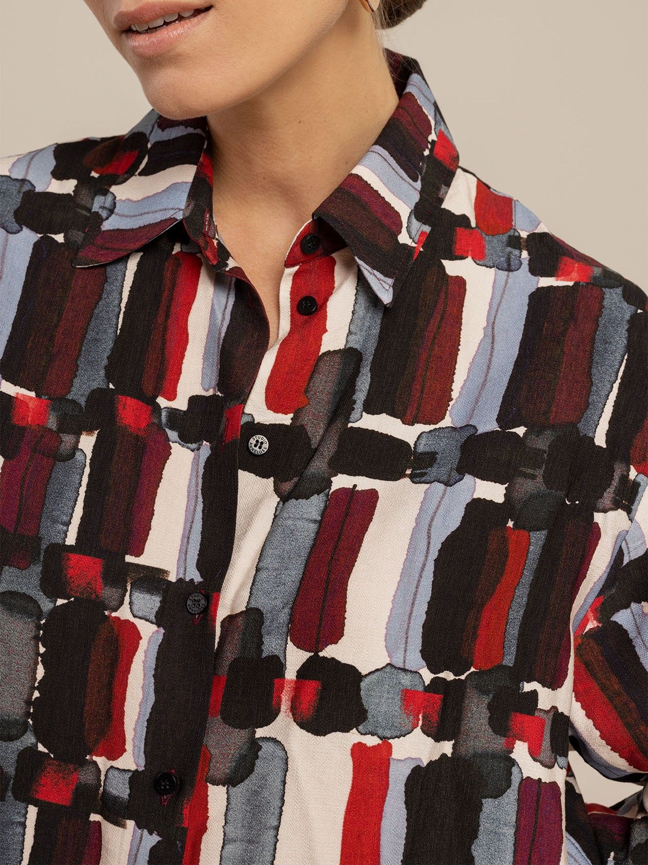 STUDIO ANNELOES - BLOUSE - Rood