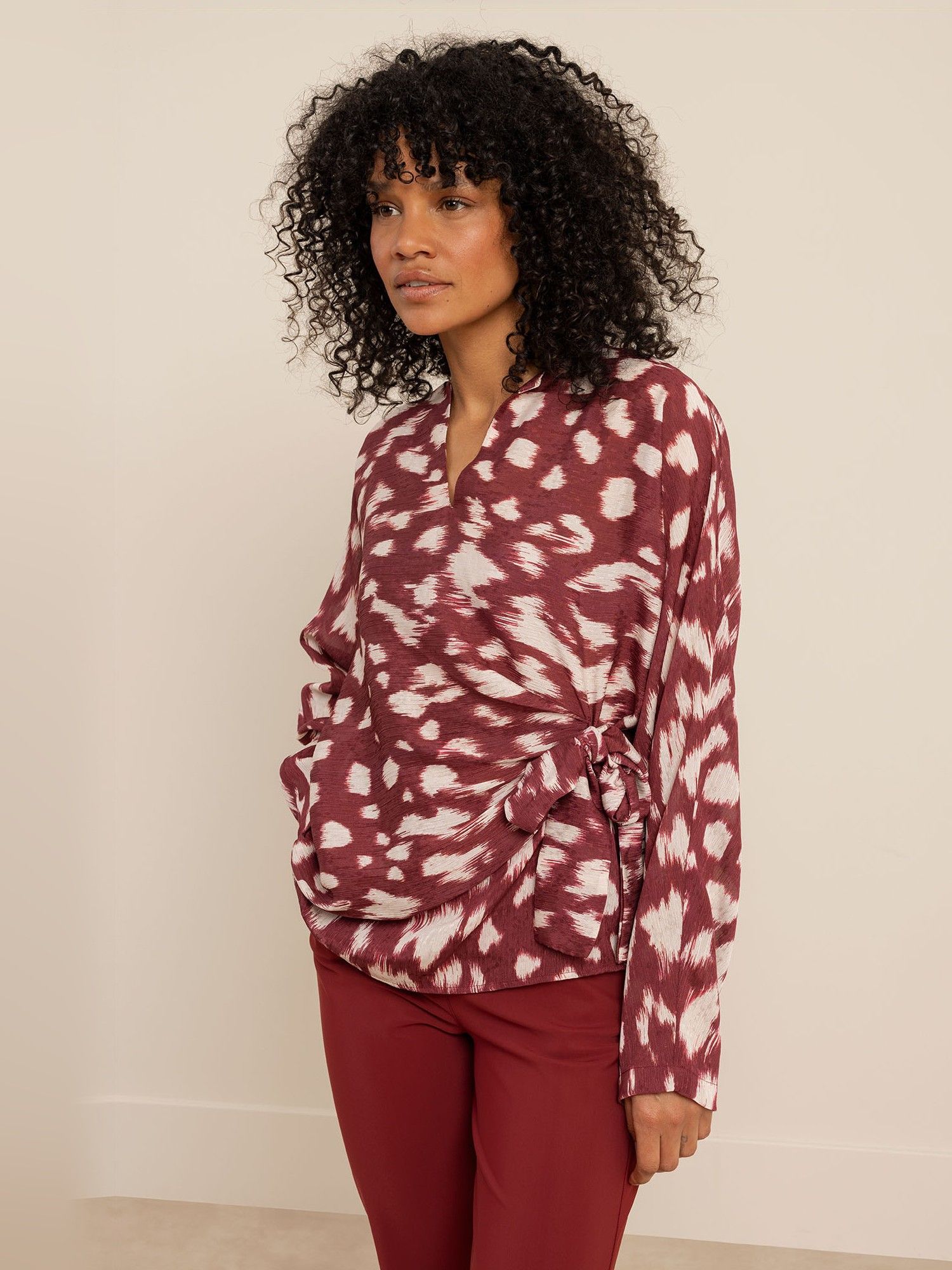 STUDIO ANNELOES - BLOUSE - Rood