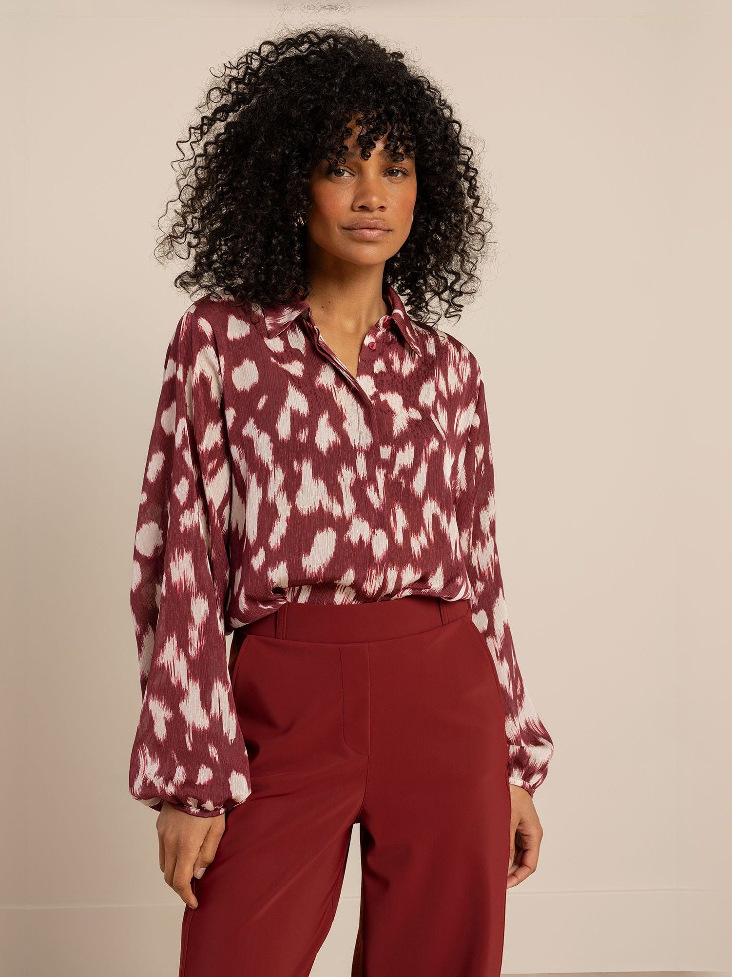 STUDIO ANNELOES - BLOUSE - Rood