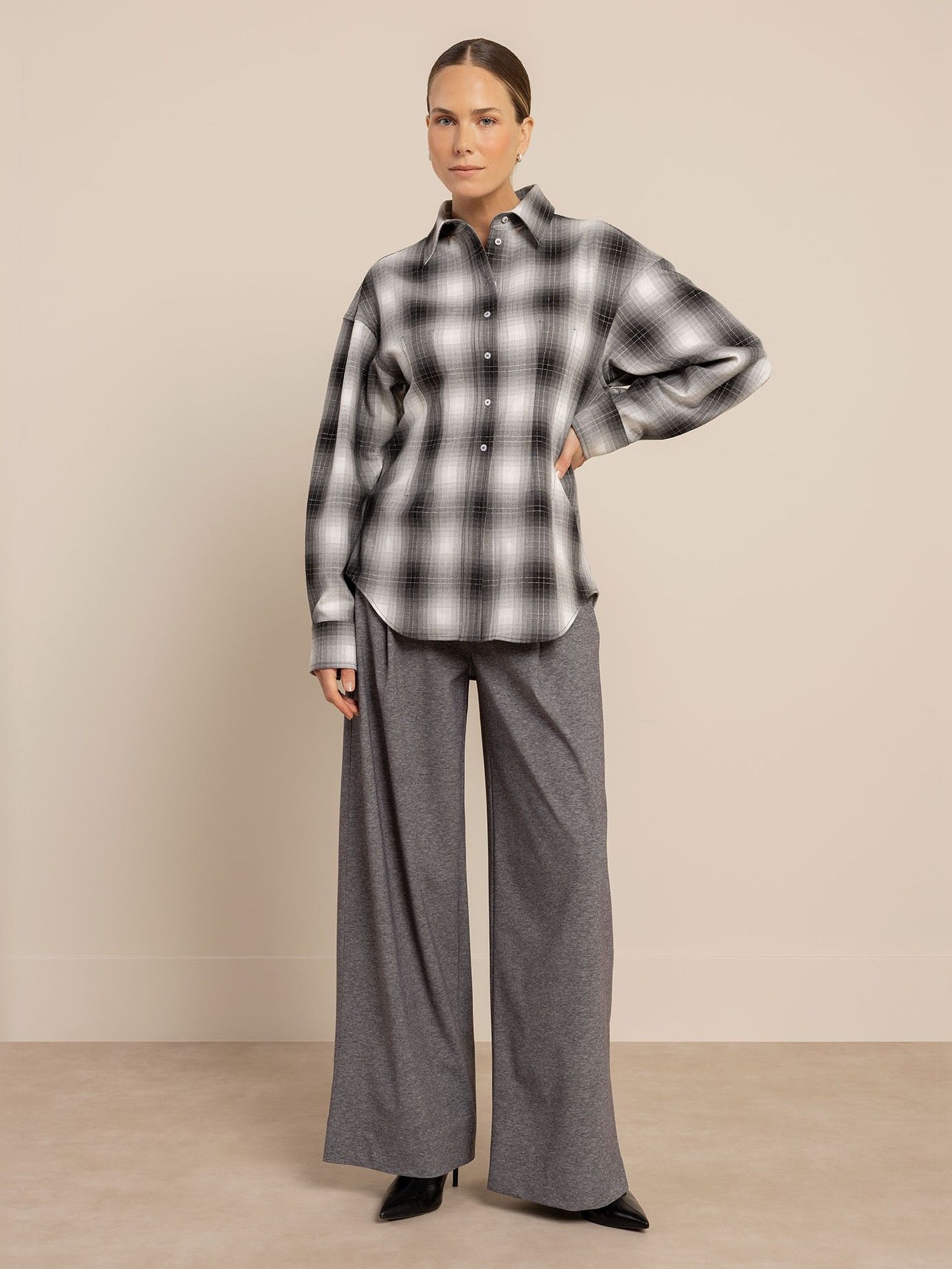 STUDIO ANNELOES - BLOUSE - Grijs