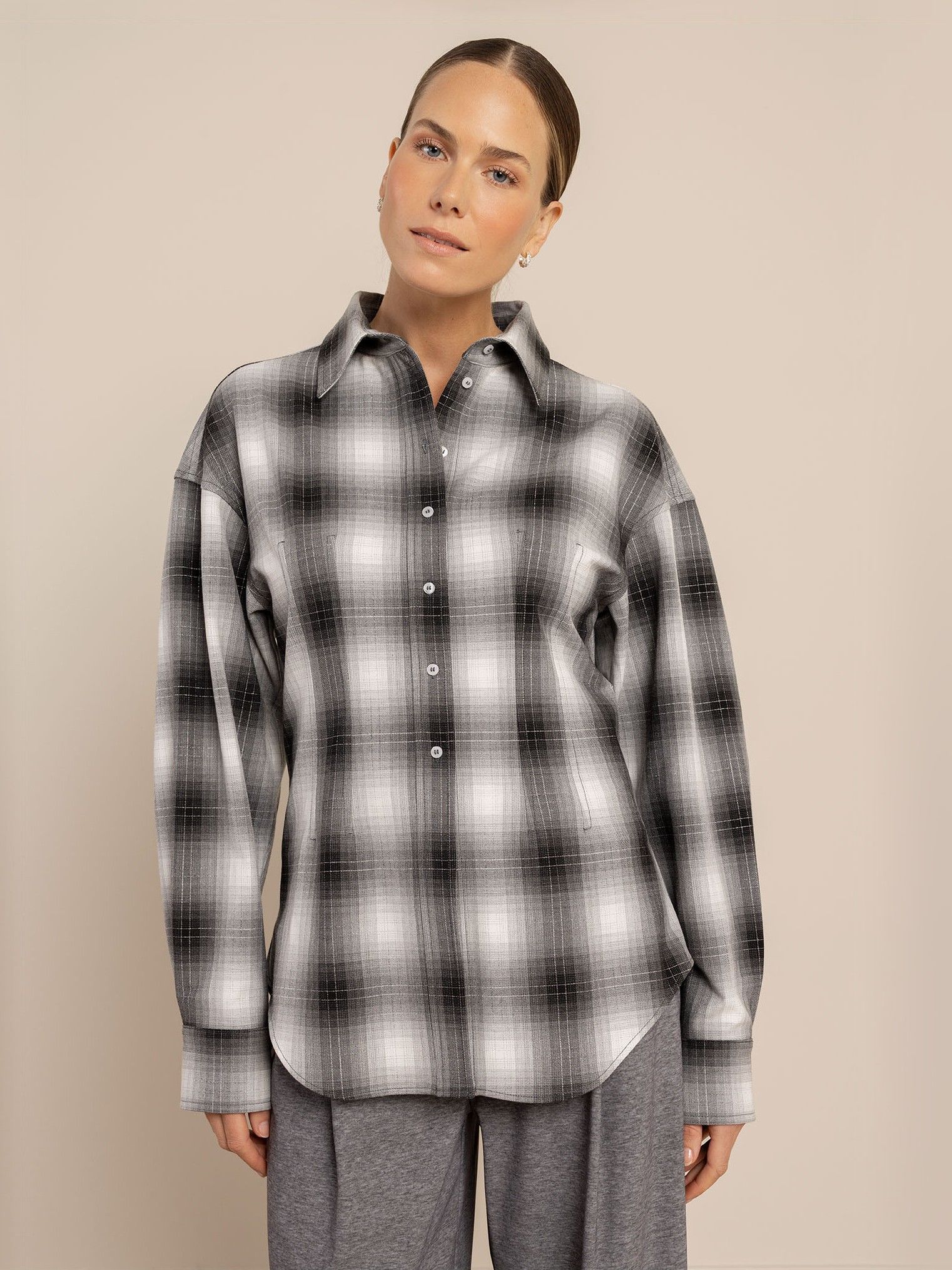 STUDIO ANNELOES - BLOUSE - Grijs