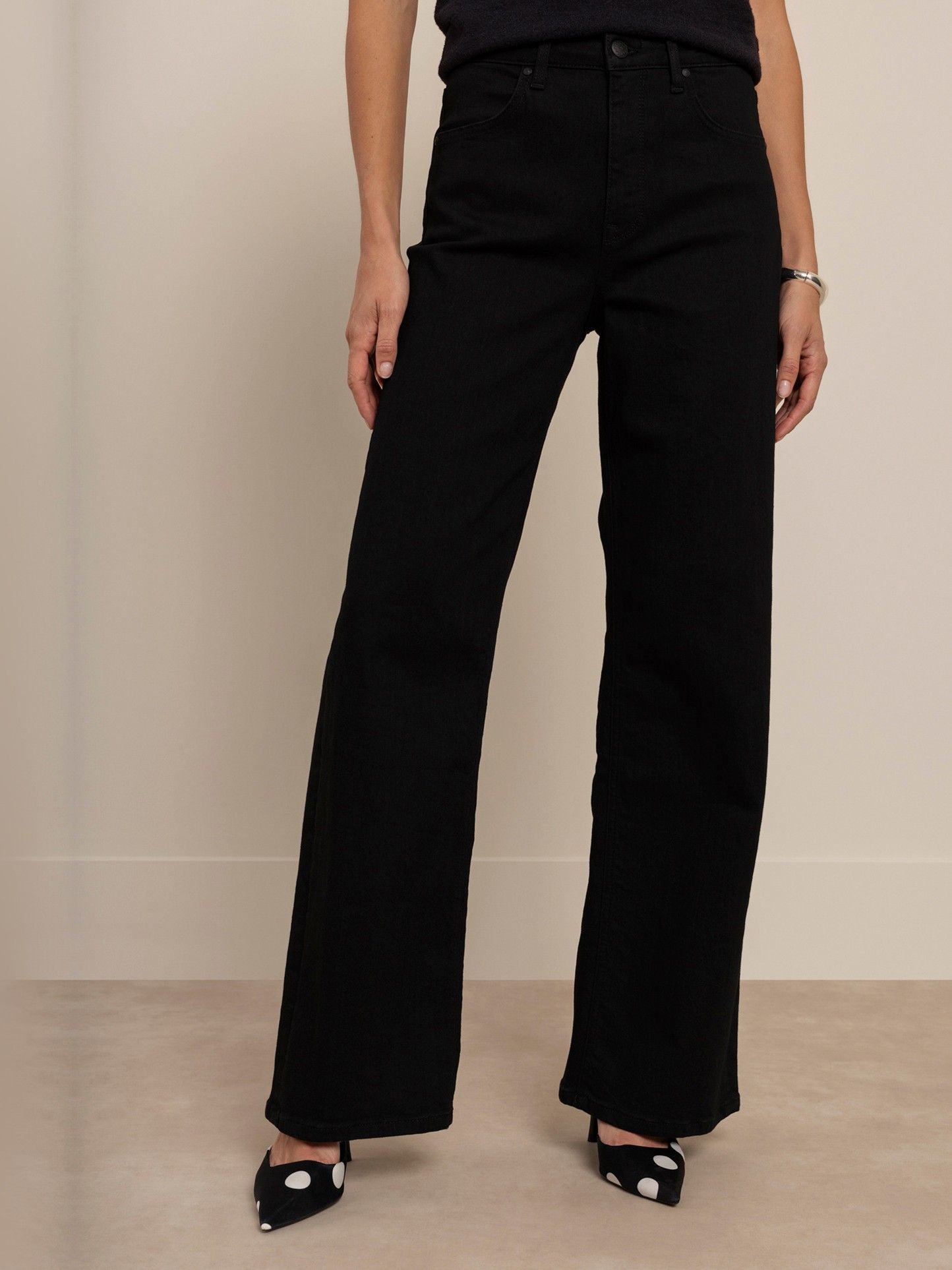 STUDIO ANNELOES - JEANS - Zwart