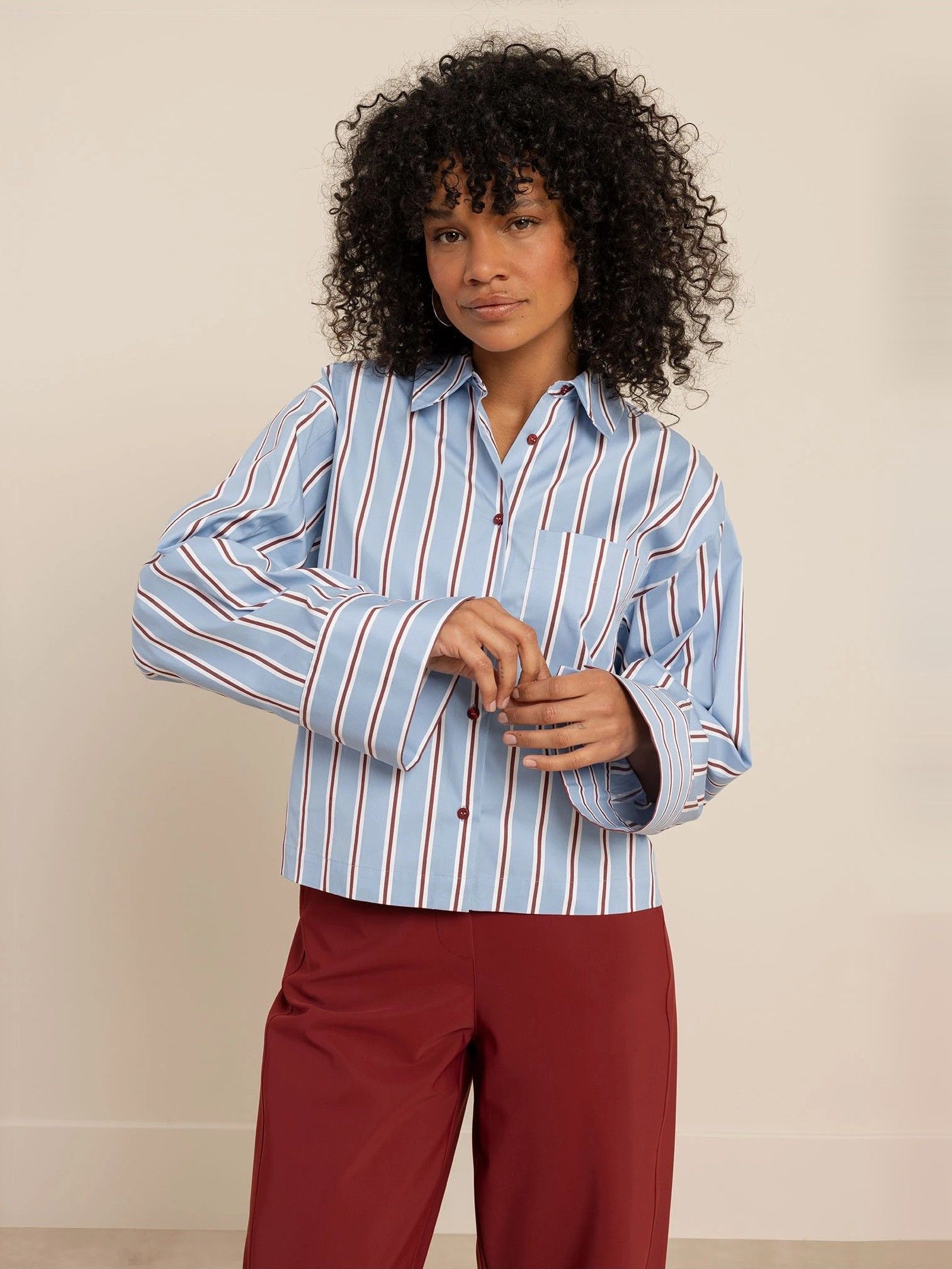 STUDIO ANNELOES - BLOUSE - Blauw