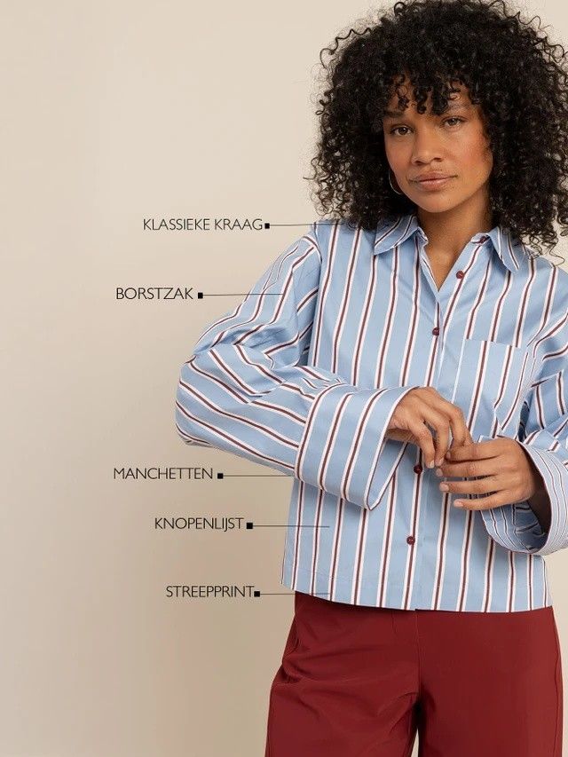 STUDIO ANNELOES - BLOUSE - Blauw