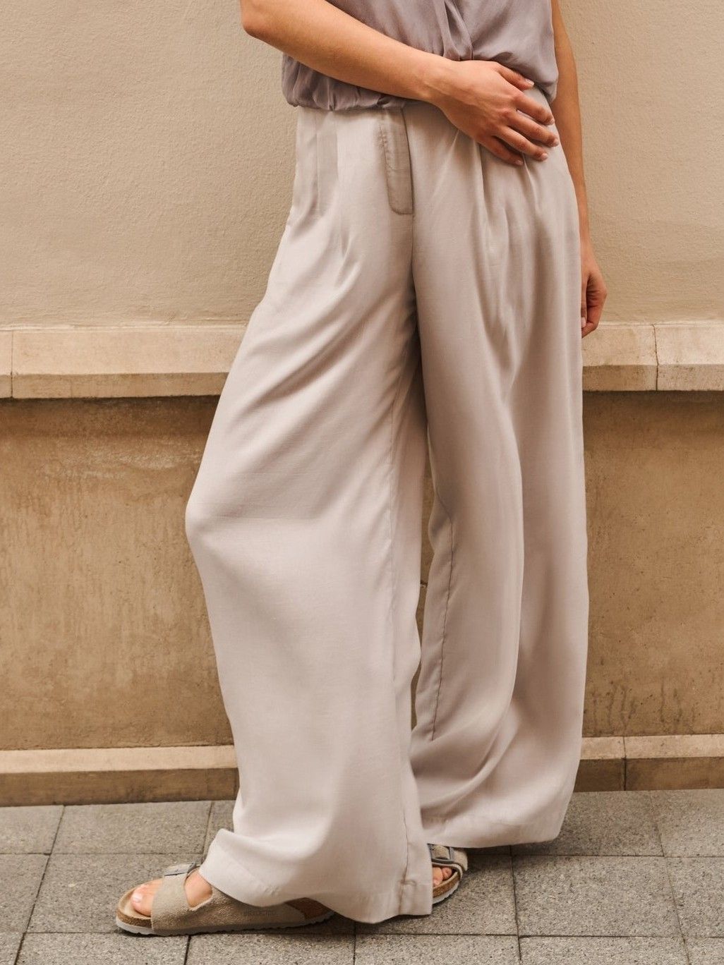YAYA - BROEK - Grijs