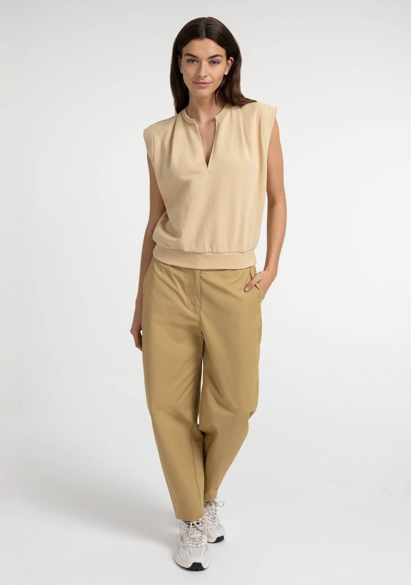 YAYA - BROEK - Beige