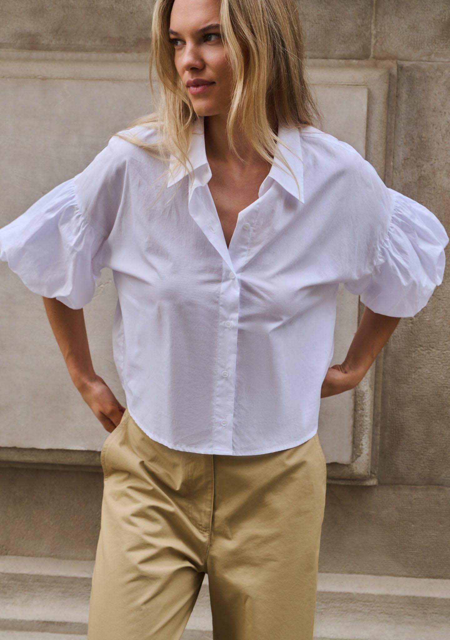 YAYA - BROEK - Beige