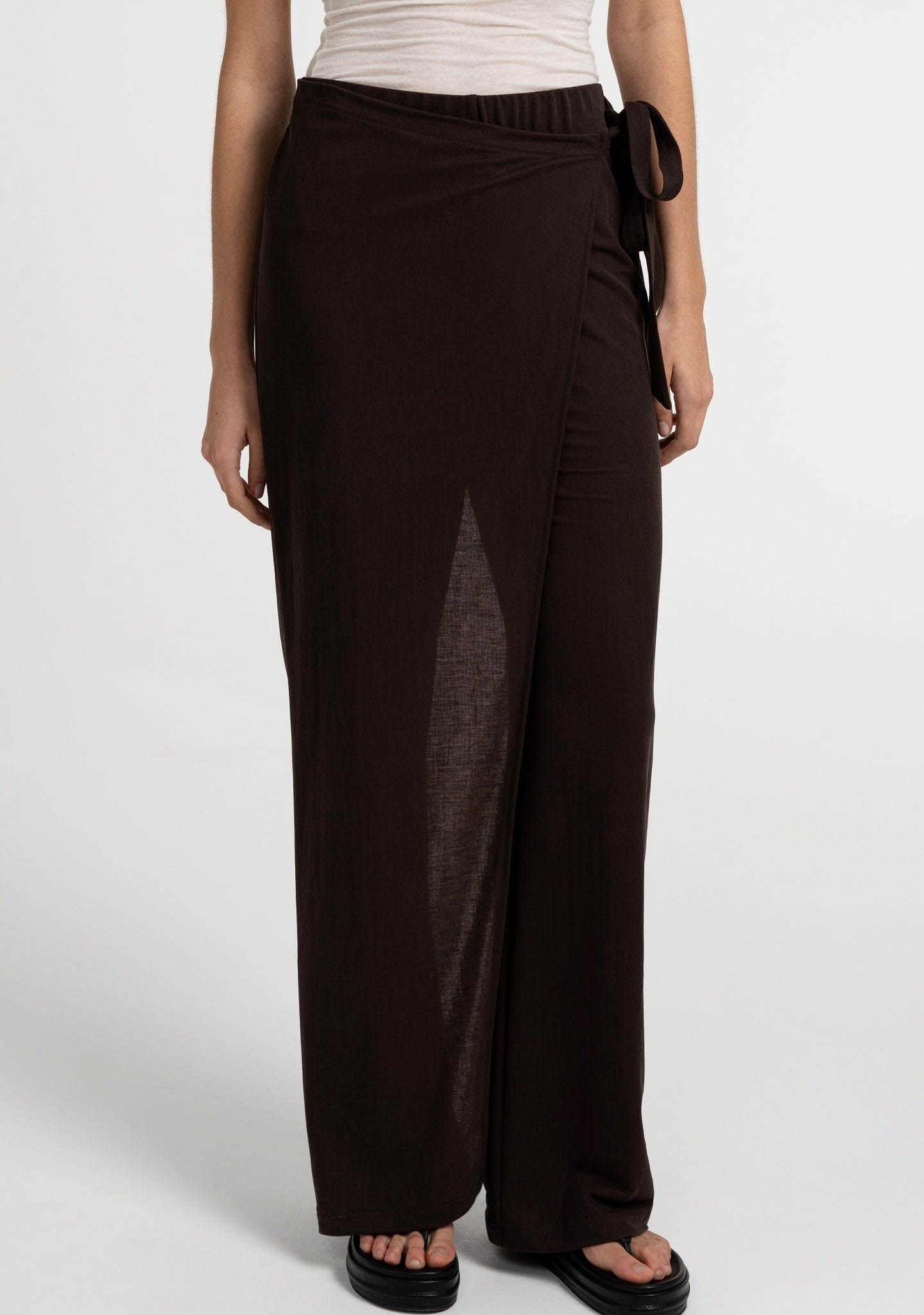 YAYA - BROEK - Bruin