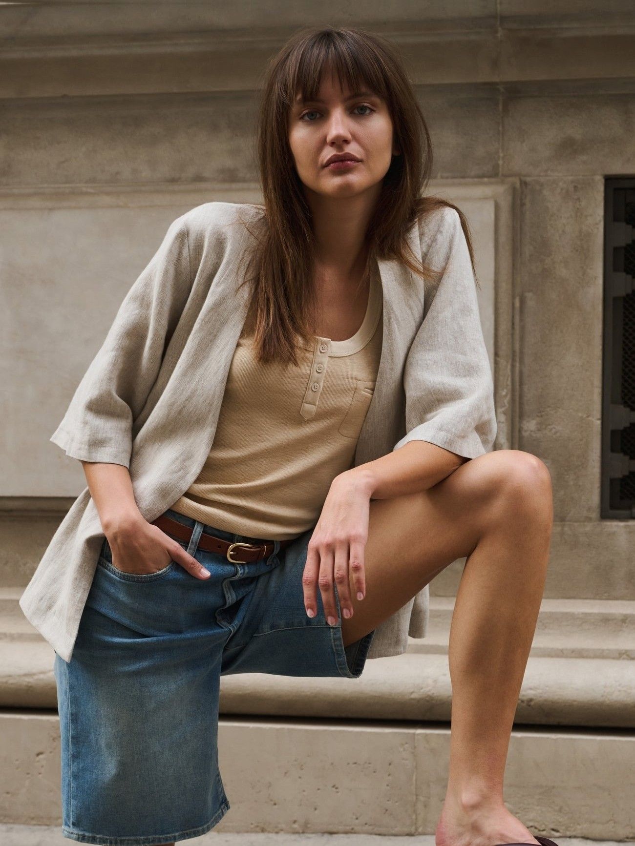 YAYA - BLAZER - Beige