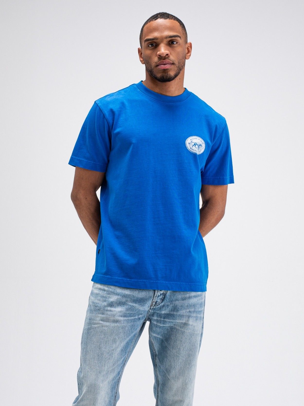 BUTCHER OF BLUE - TSHIRT - Blauw