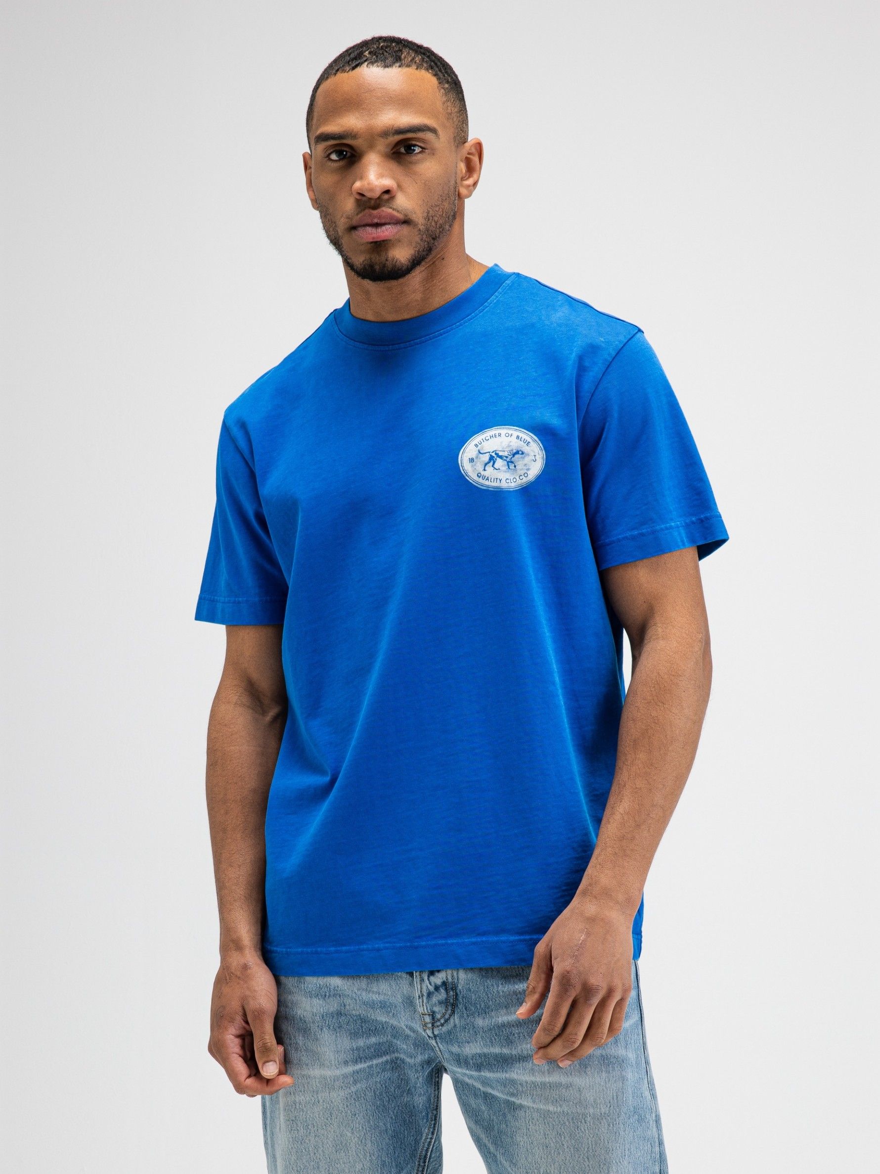 BUTCHER OF BLUE - TSHIRT - Blauw