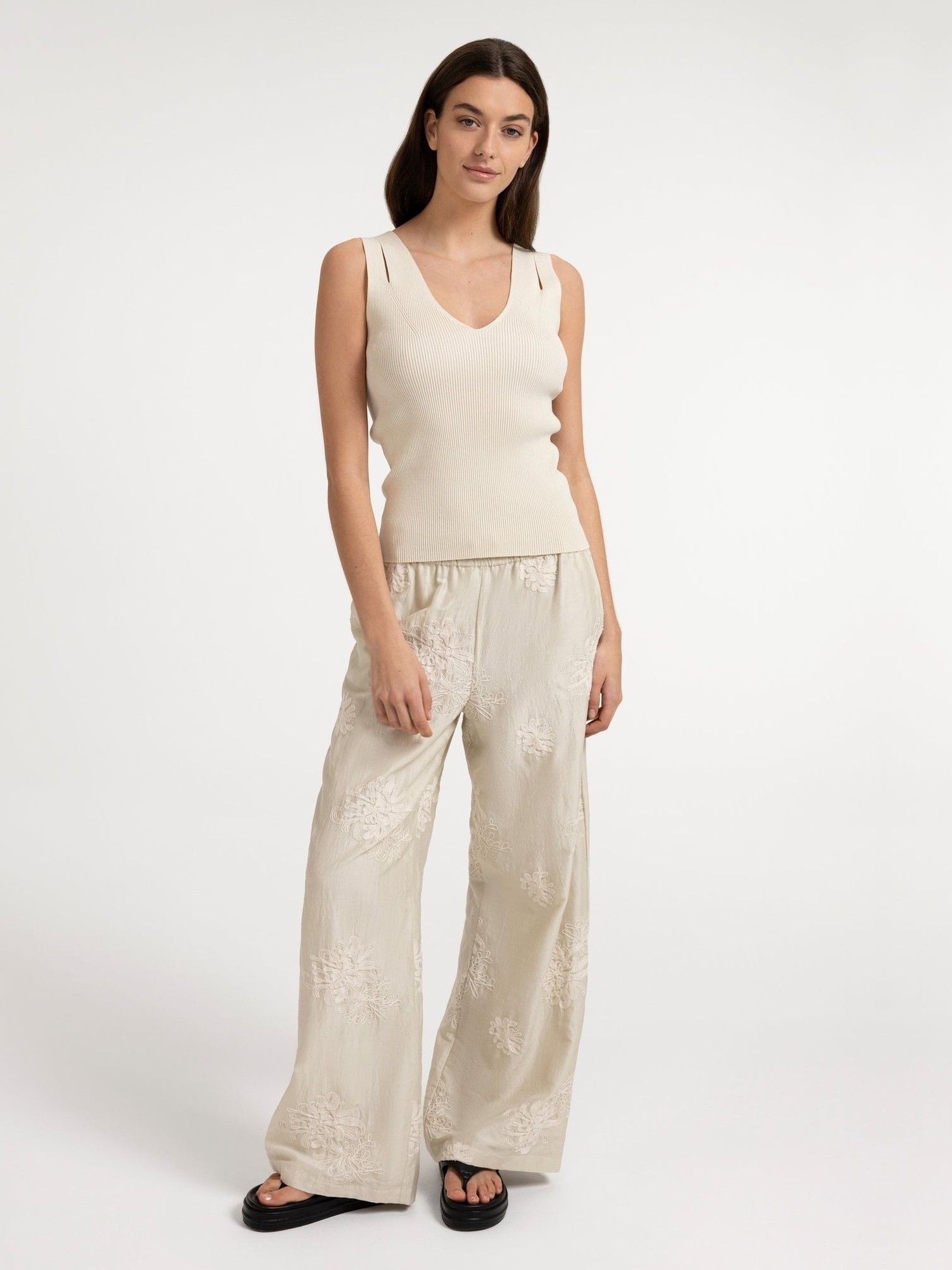 YAYA - SHIRT - Beige