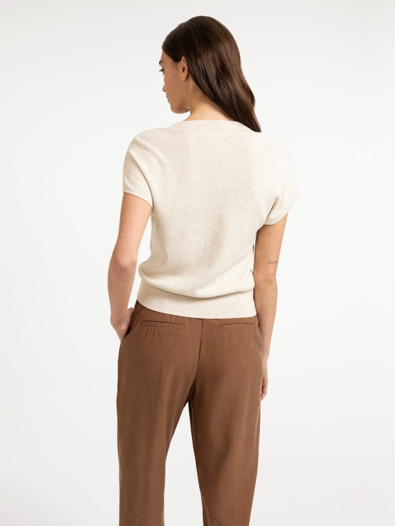 YAYA - VEST - Beige