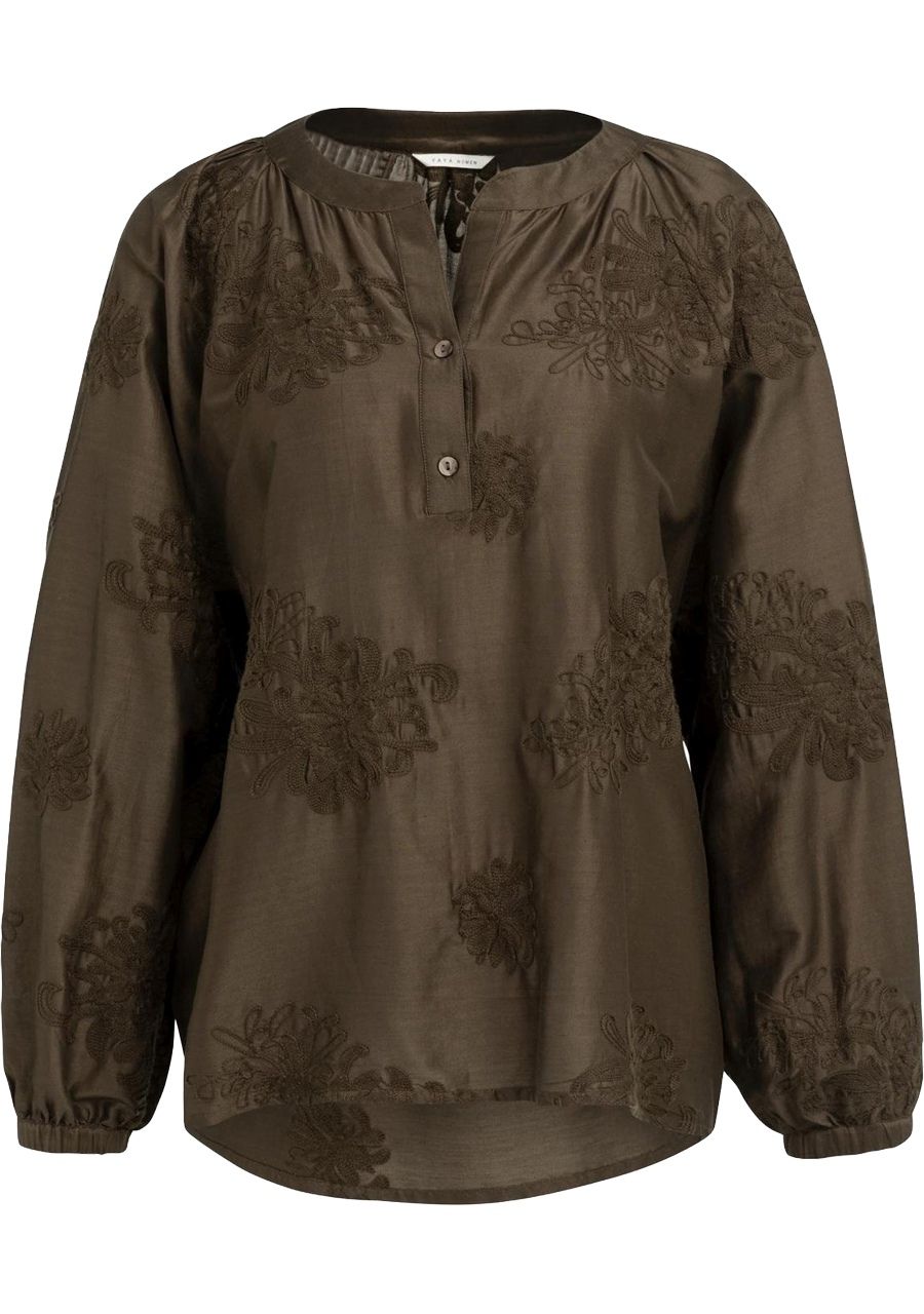 YAYA - BLOUSE - Bruin