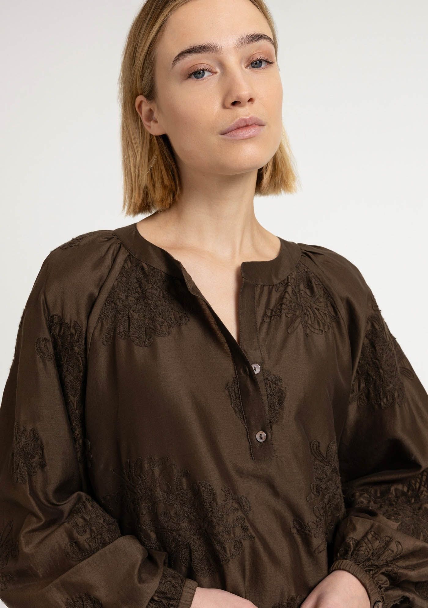 YAYA - BLOUSE - Bruin