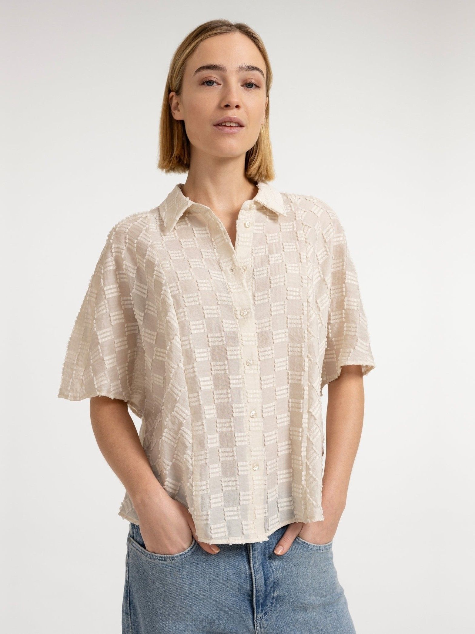 YAYA - BLOUSE - Beige