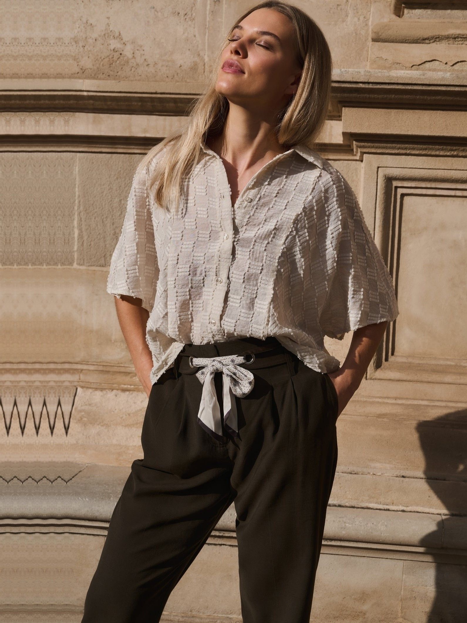 YAYA - BLOUSE - Beige