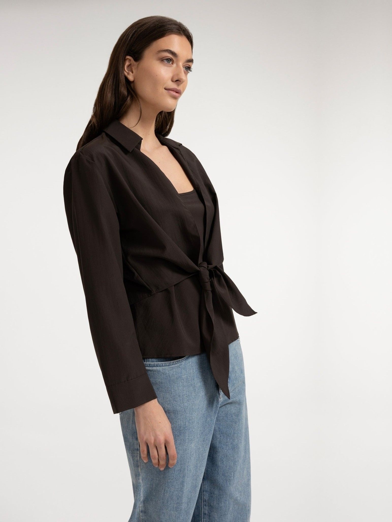 YAYA - BLOUSE - Bruin
