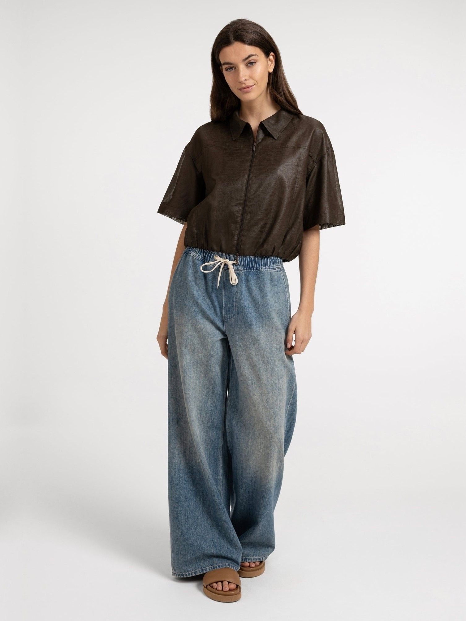 YAYA - BLOUSE - Bruin