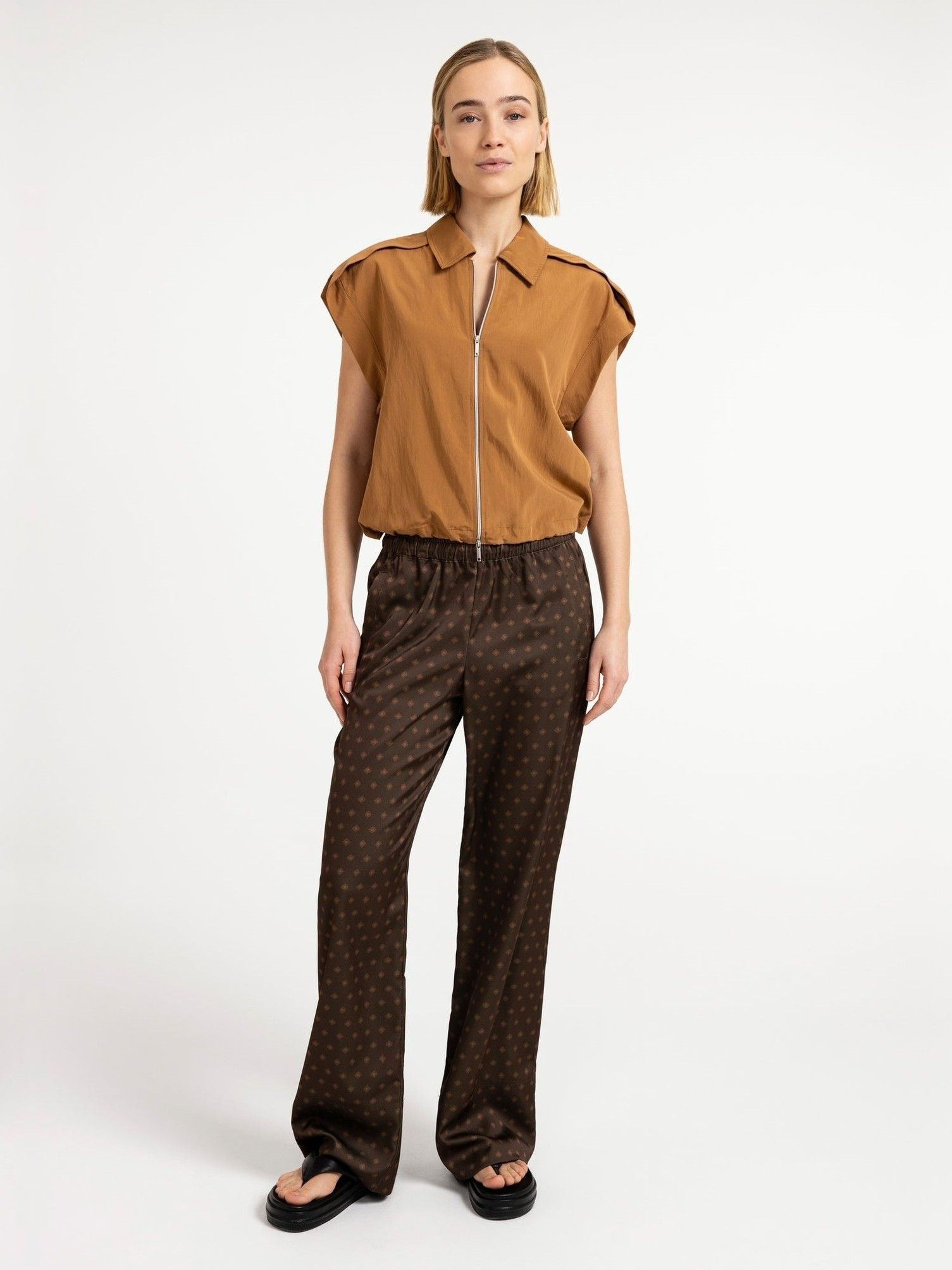 YAYA - BLOUSE - Bruin