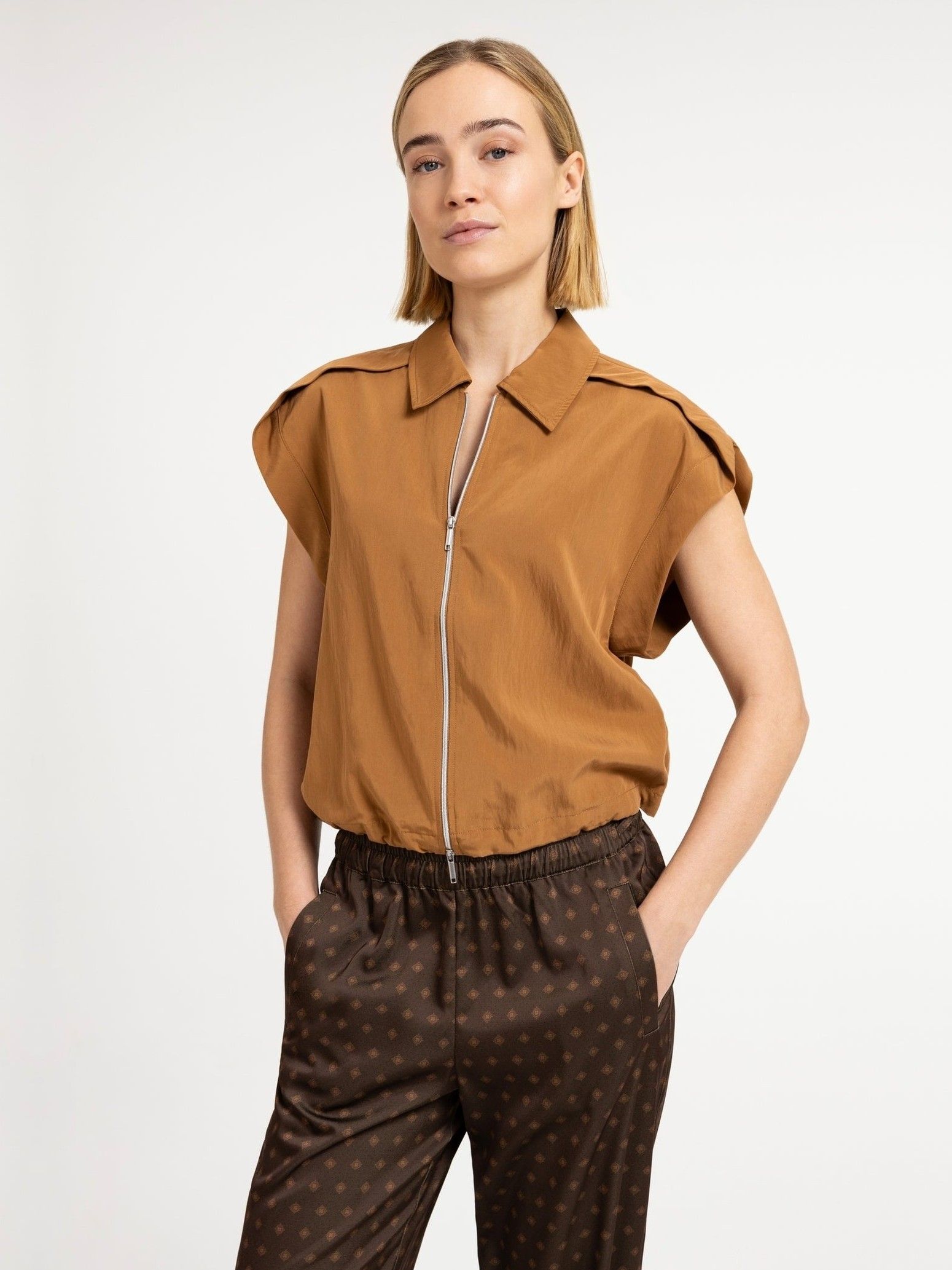 YAYA - BLOUSE - Bruin
