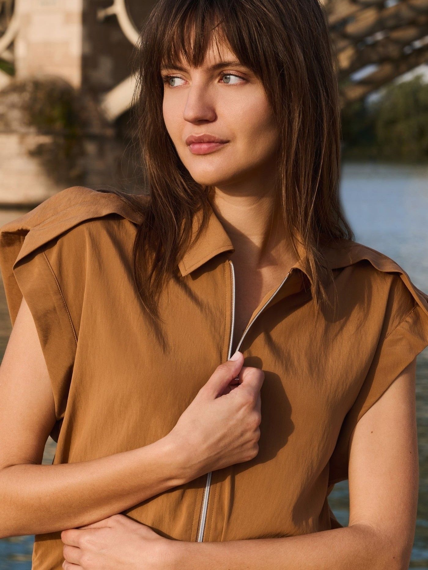 YAYA - BLOUSE - Bruin