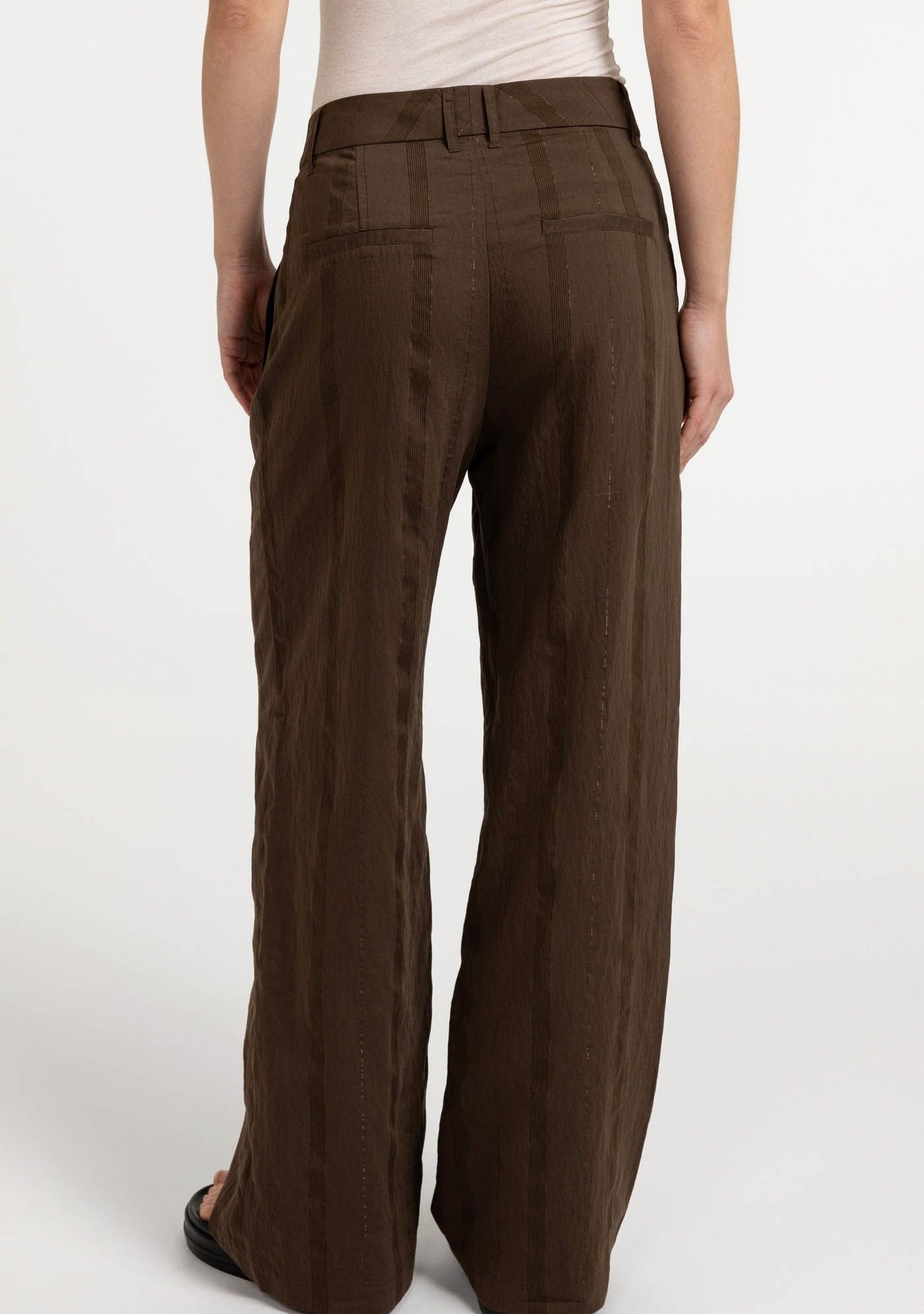 YAYA - BROEK - Bruin
