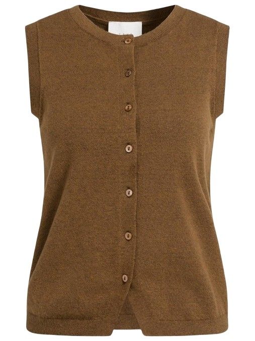 YAYA - VEST - Bruin