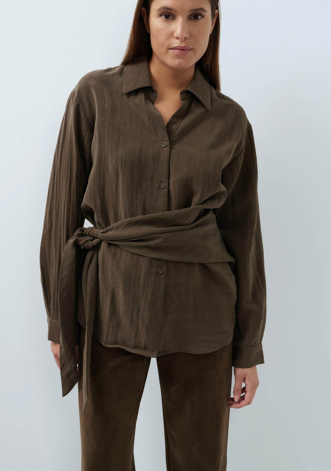 YAYA - BLOUSE - Bruin